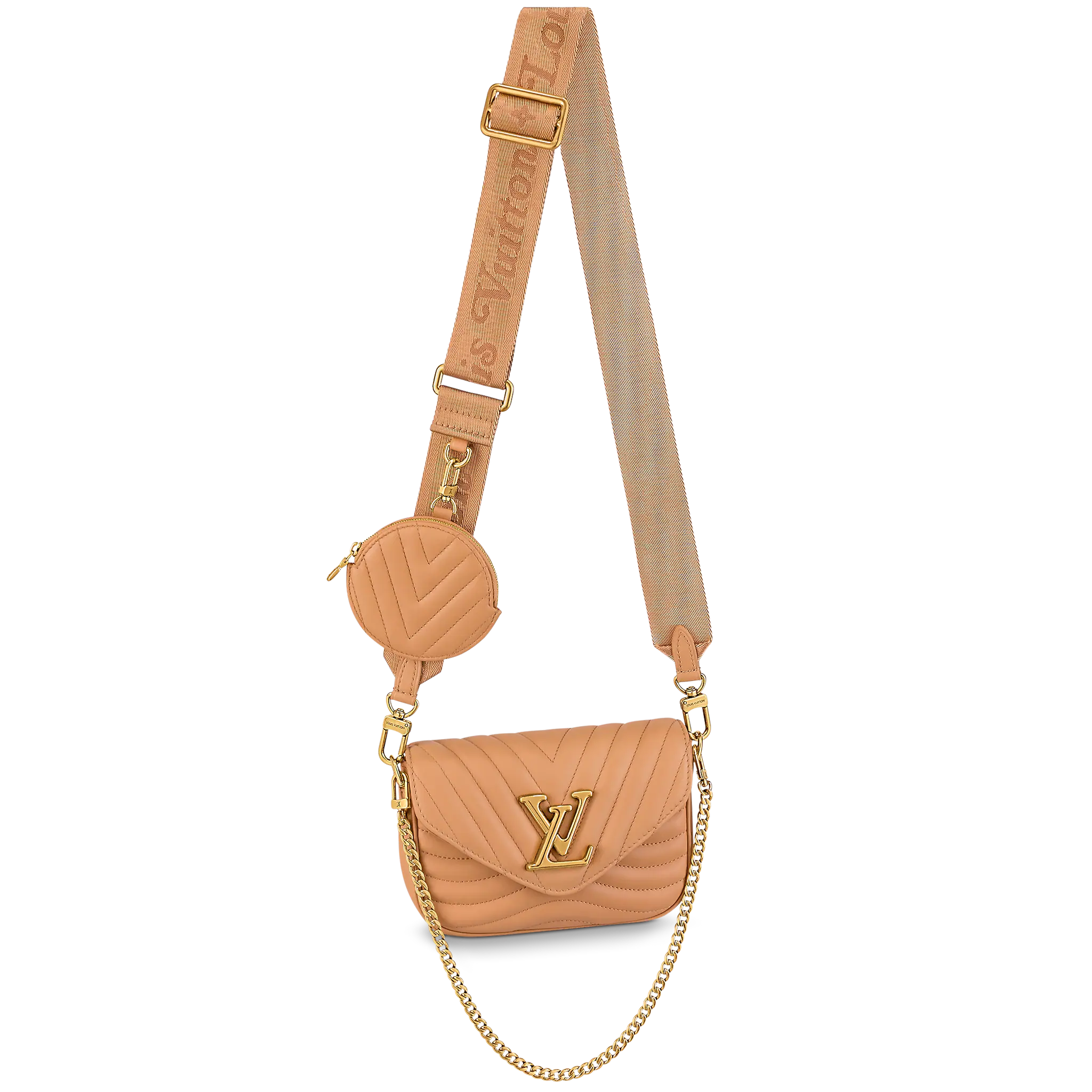 Louis Vuitton New Wave Multi Pochette Leather Crossbody M58941 Arizona