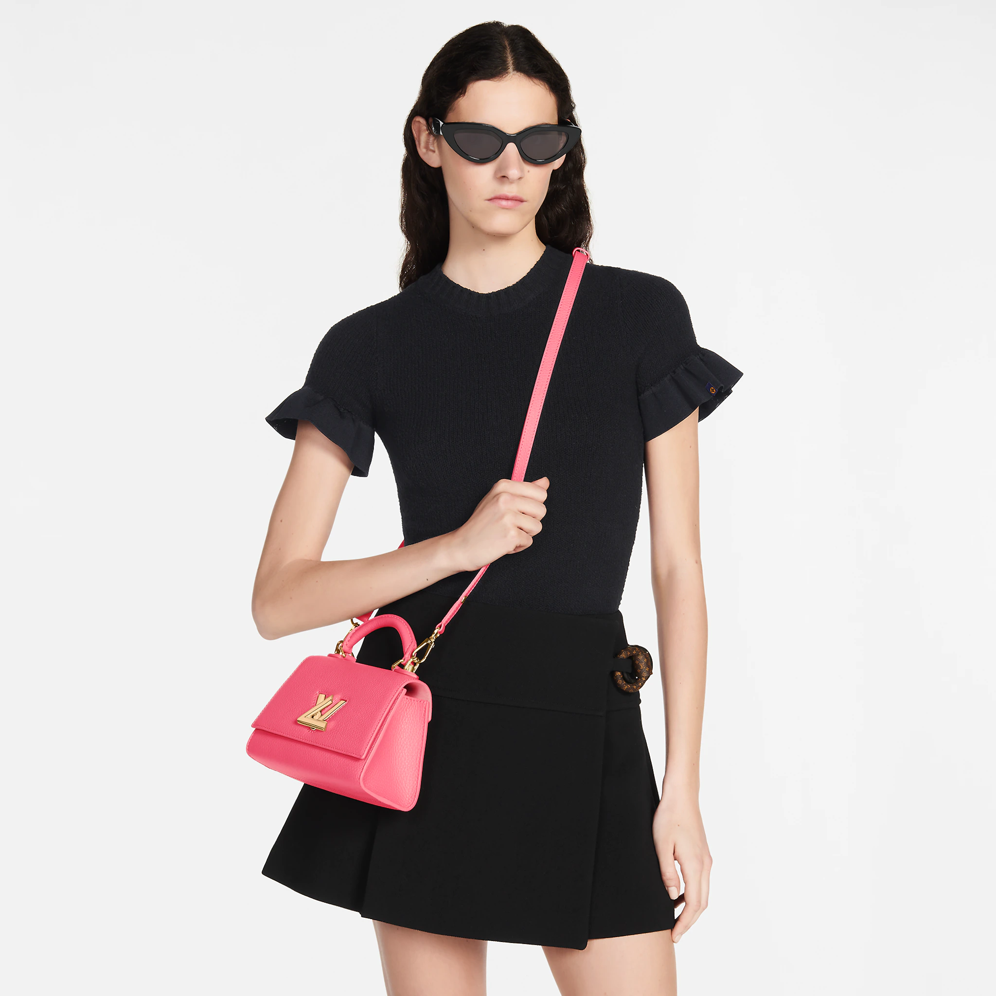 Louis Vuitton Twist One Handle BB High End Leathers in Dragon Fruit - Women - Handbags M59285