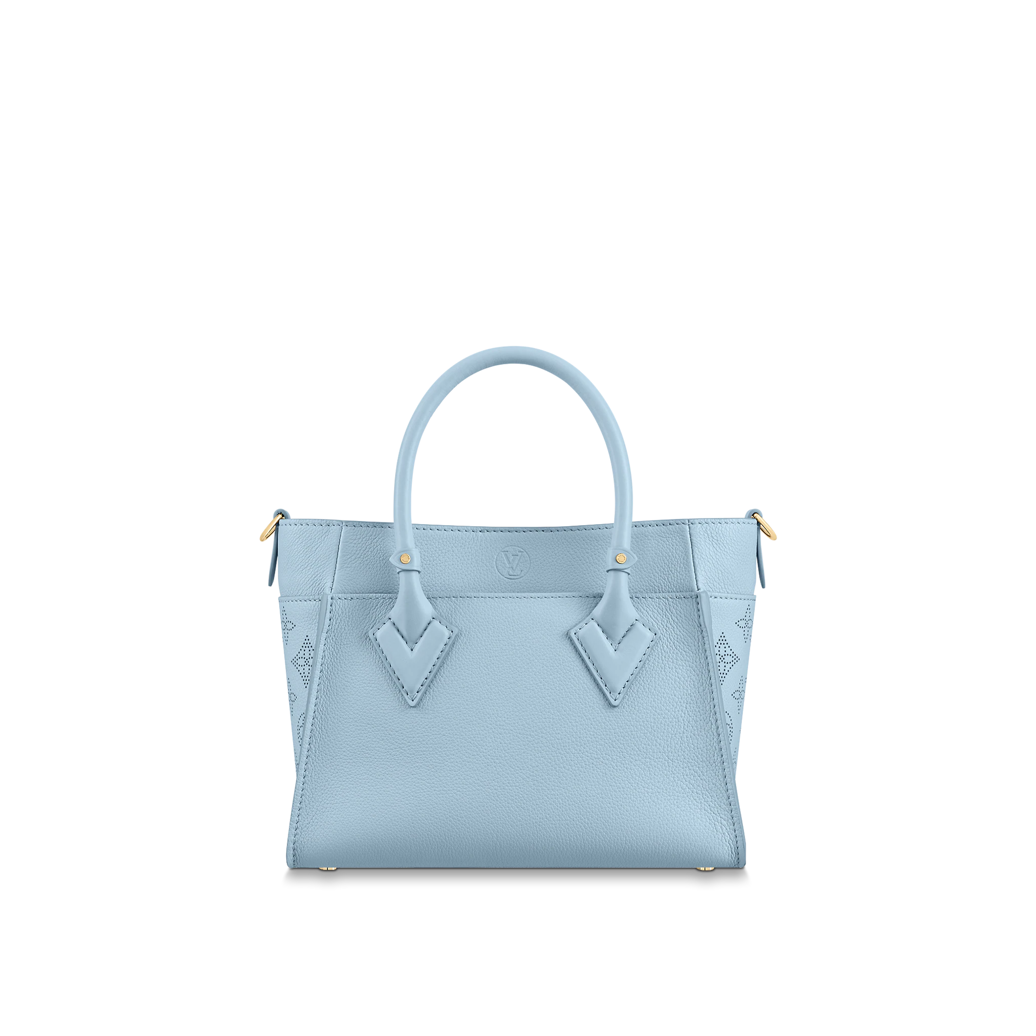 Louis Vuitton On My Side PM High End Leathers in Bleu Nuage - Women - Handbags M59432
