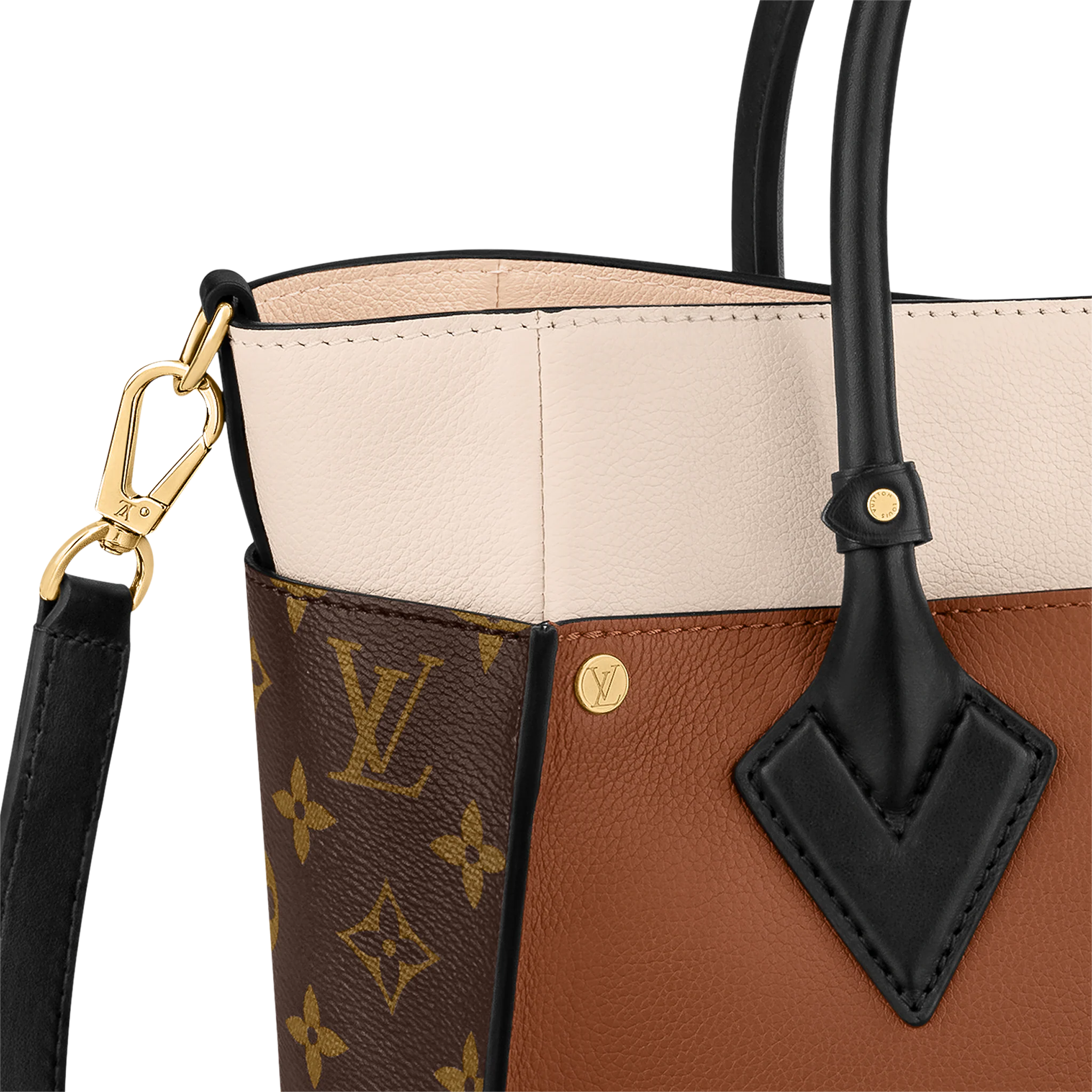 Louis Vuitton On My Side MM High End Leathers in Chataigne - Women - Handbags M59645