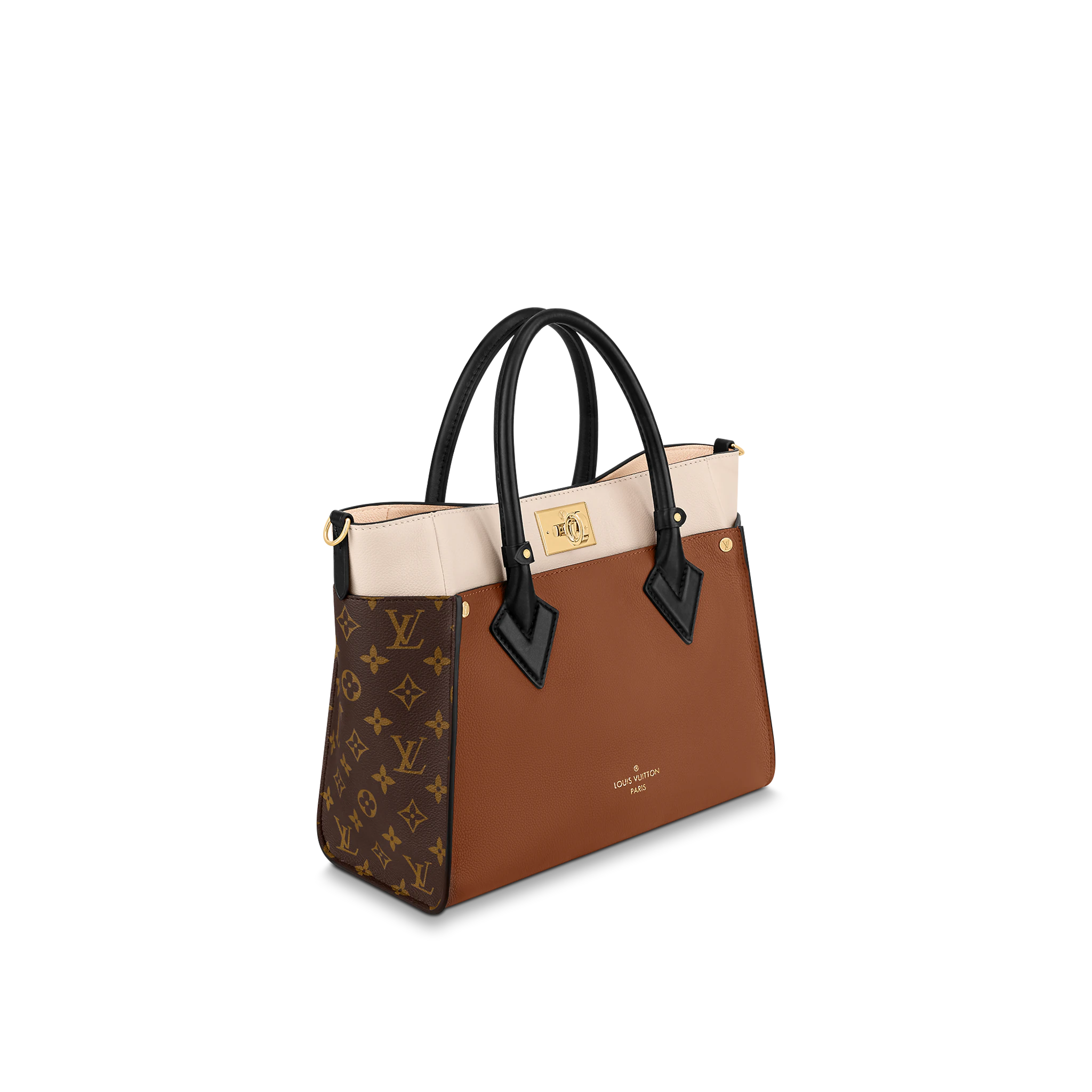 Louis Vuitton On My Side MM High End Leathers in Chataigne - Women - Handbags M59645