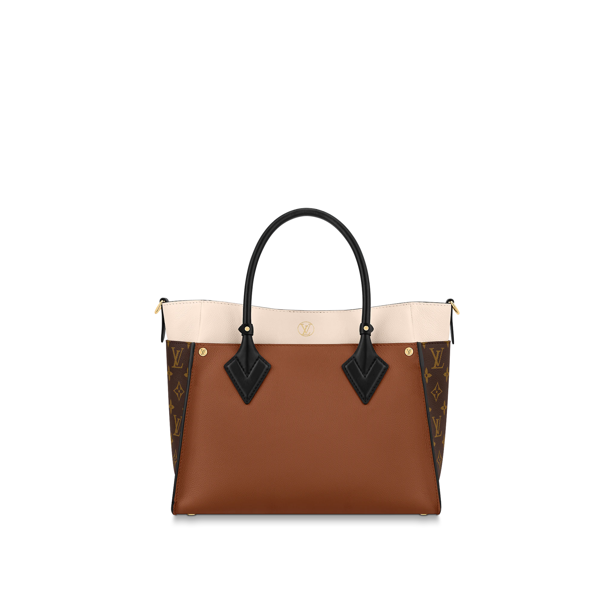 Louis Vuitton On My Side MM High End Leathers in Chataigne - Women - Handbags M59645