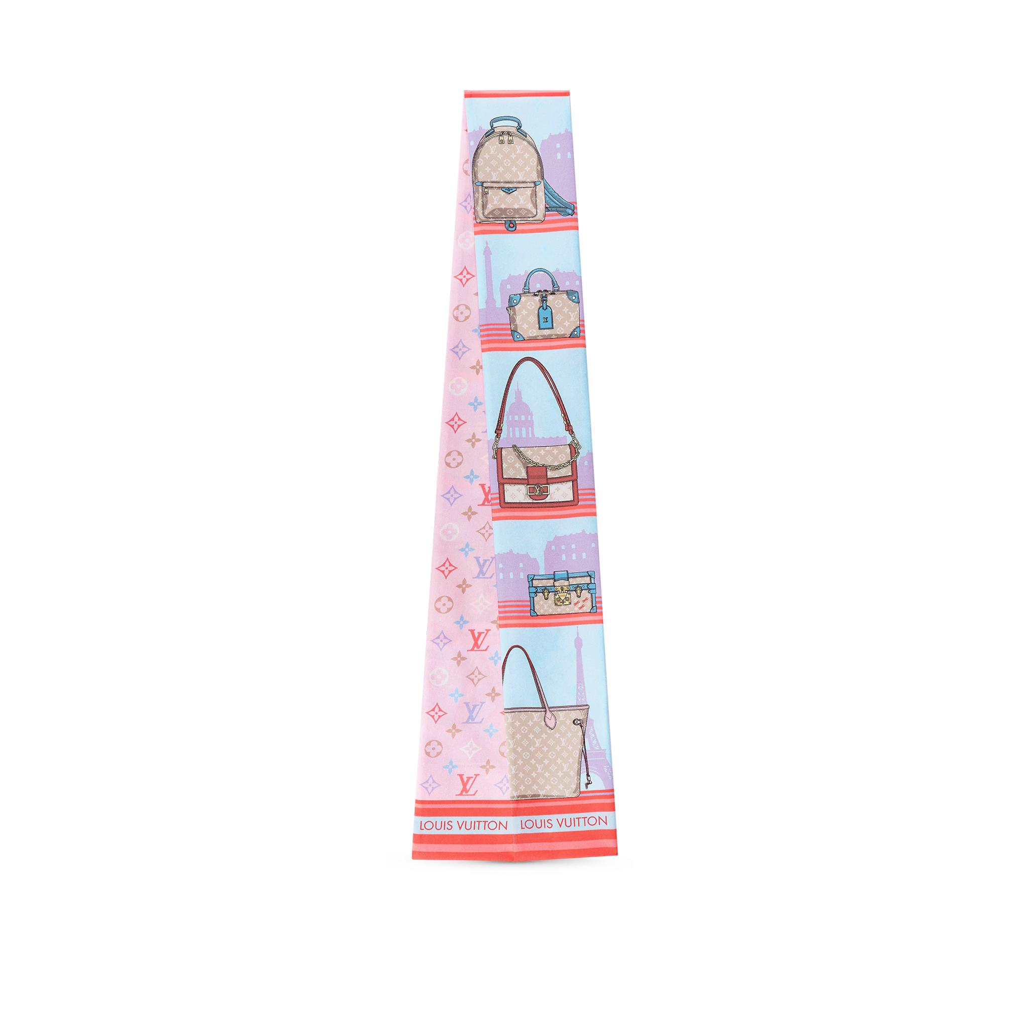 Louis Vuitton Skyline Story Bandeau S00 Light Pink - Women - Accessories M77318