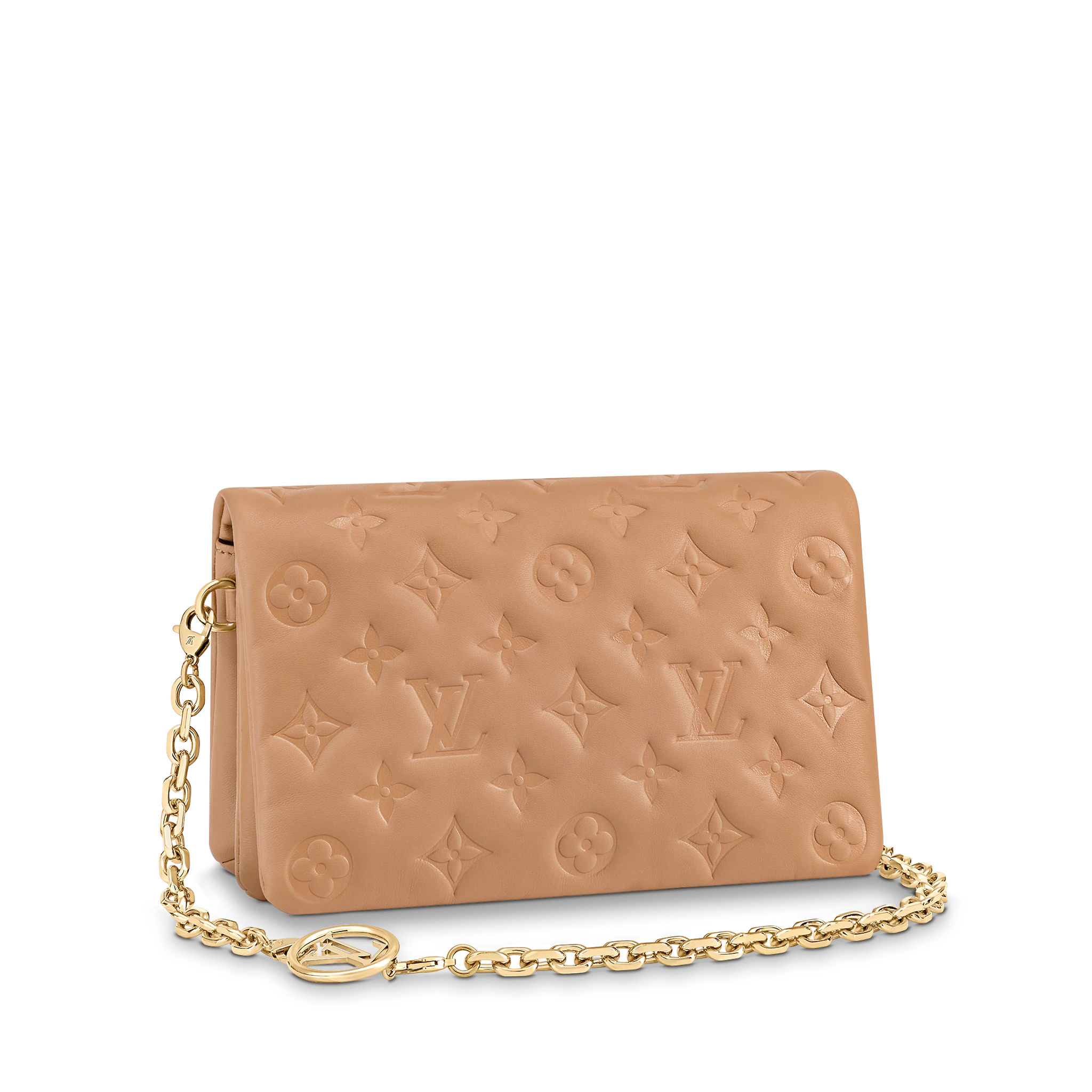 Louis Vuitton Pochette Coussin Other Leathers in Camel - Small Leather Goods M80818