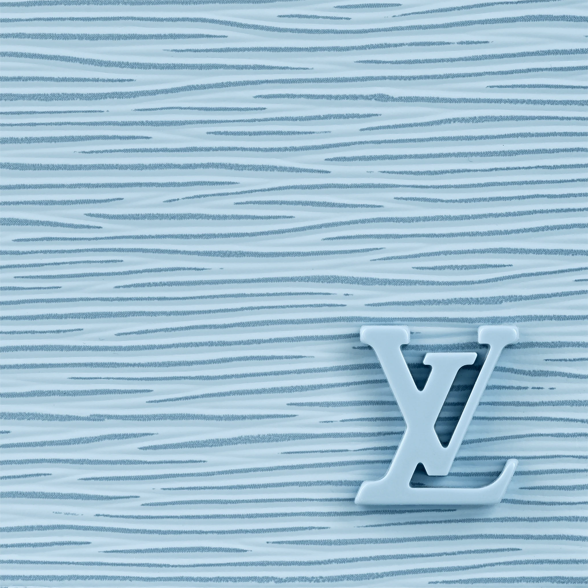 Louis Vuitton Petit Sac Plat Epi Leather Bleu Nuage - Women - Small Leather Goods M81069