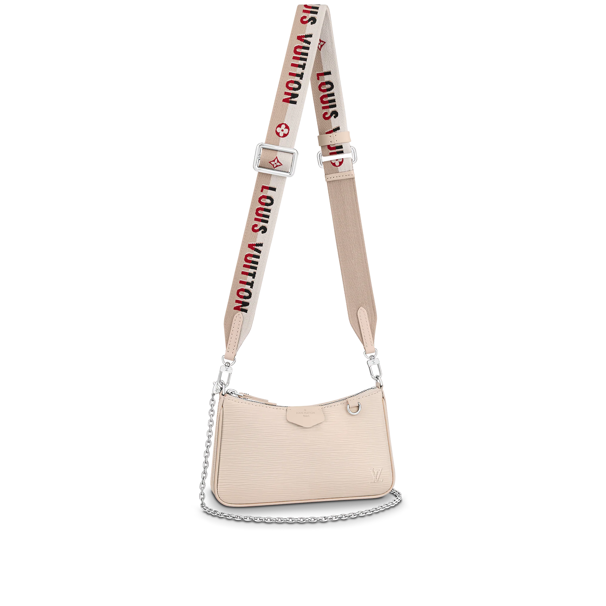 Louis Vuitton Easy Pouch On Strap Epi Leather Quartz - Women - Small Leather Goods M81239 Louis Vuitton Easy Pouch On Strap Epi Leather Quartz - Women - Small Leather Goods M81239