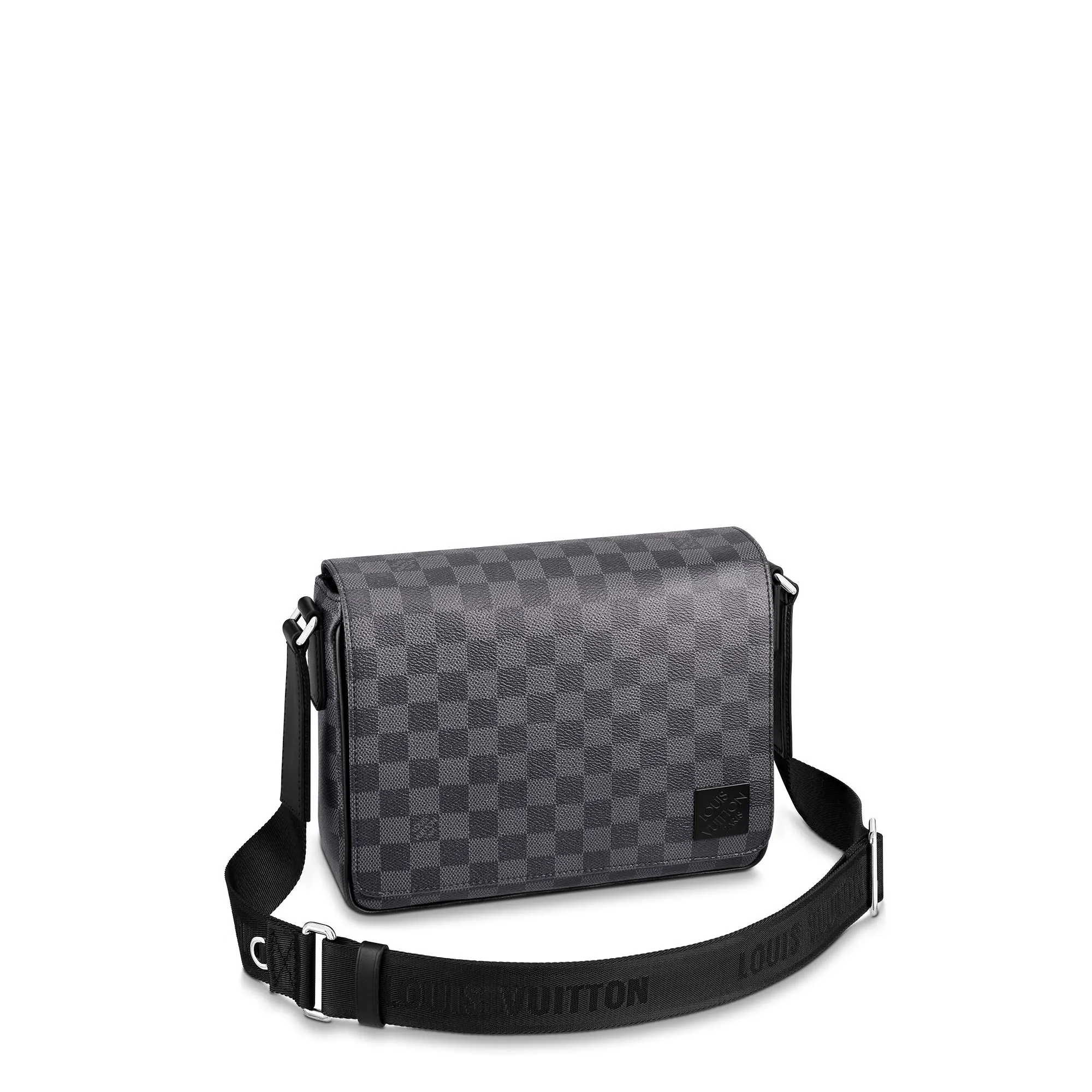 Louis Vuitton District PM Damier Graphite Canvas - Men - Bags N42710 Louis Vuitton District PM Damier Graphite Canvas - Men - Bags N42710