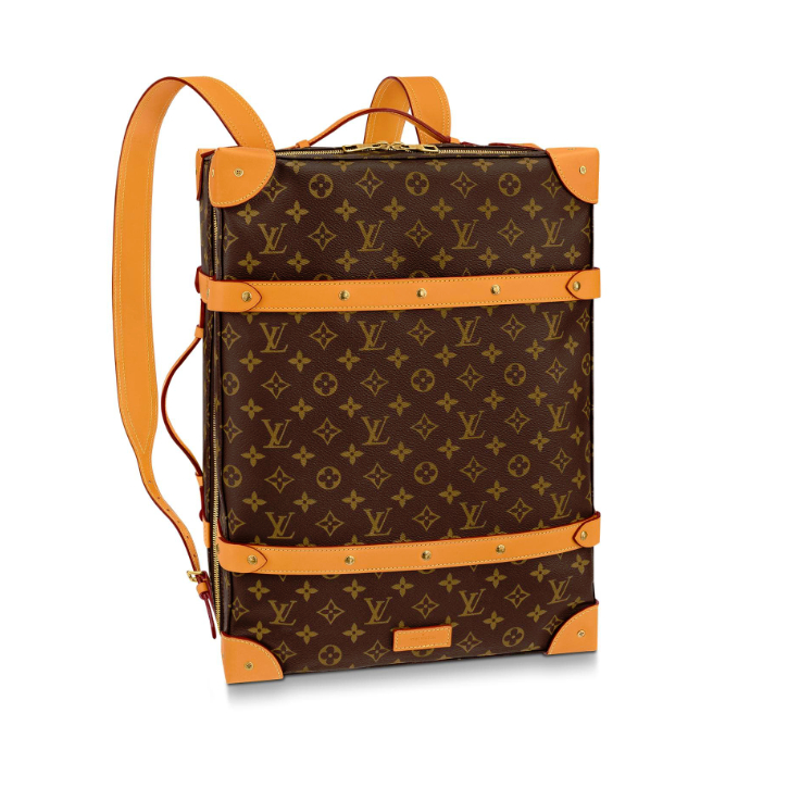 Louis Vuitton Monogram Canvas Men Soft Trunk Backpack MM