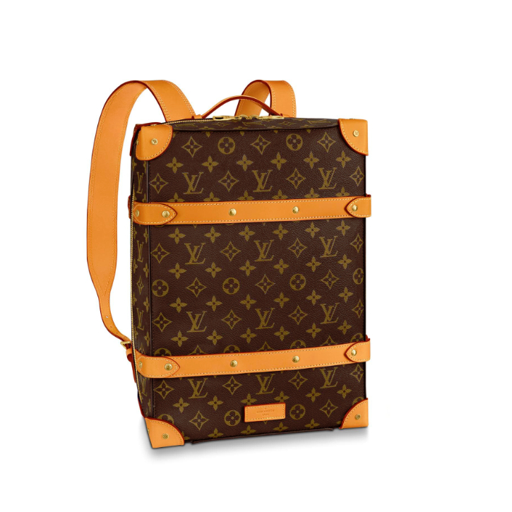 Louis Vuitton Monogram Canvas Men Soft Trunk Backpack PM M44752