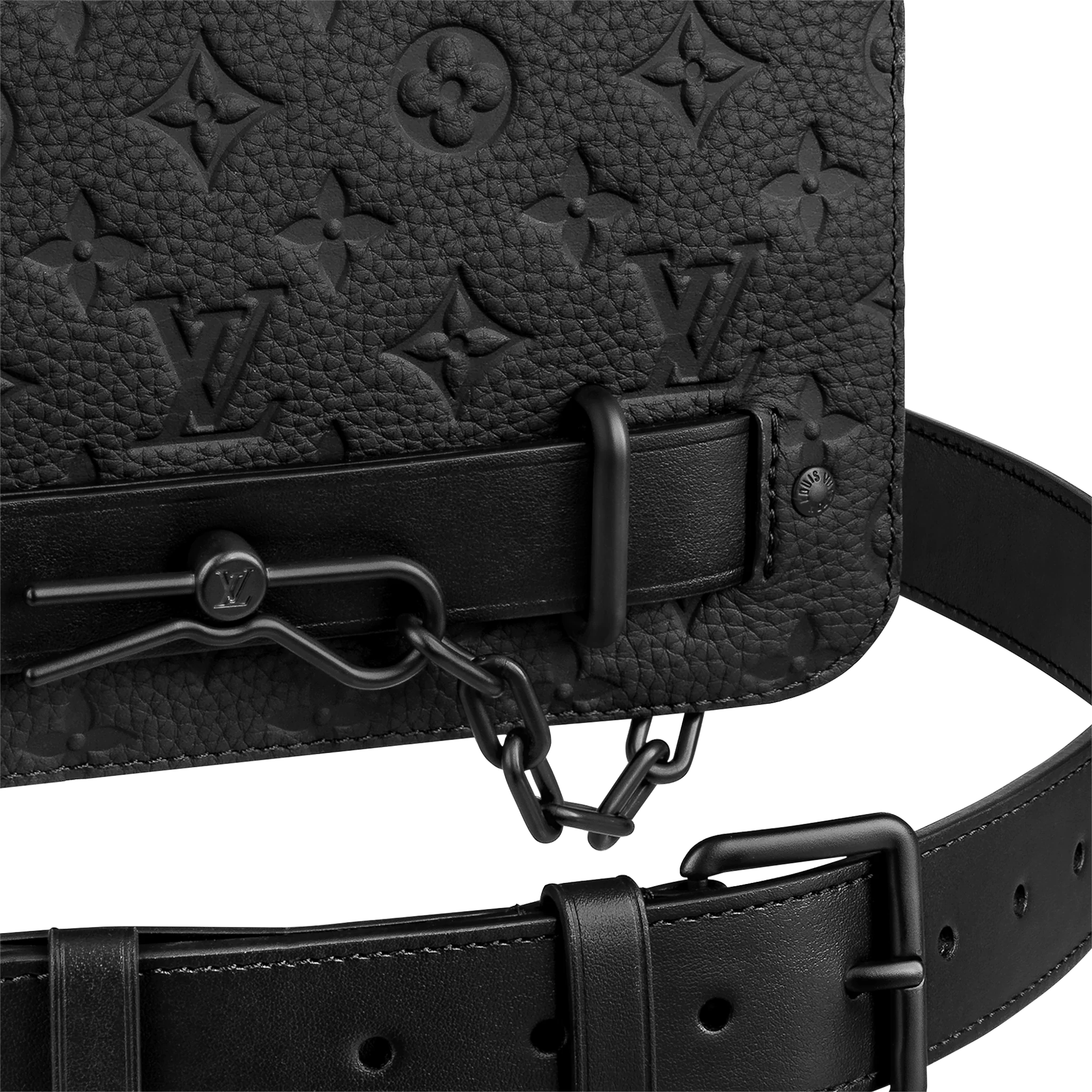 Louis Vuitton Taurillon Monogram Steamer Messenger Men M57307