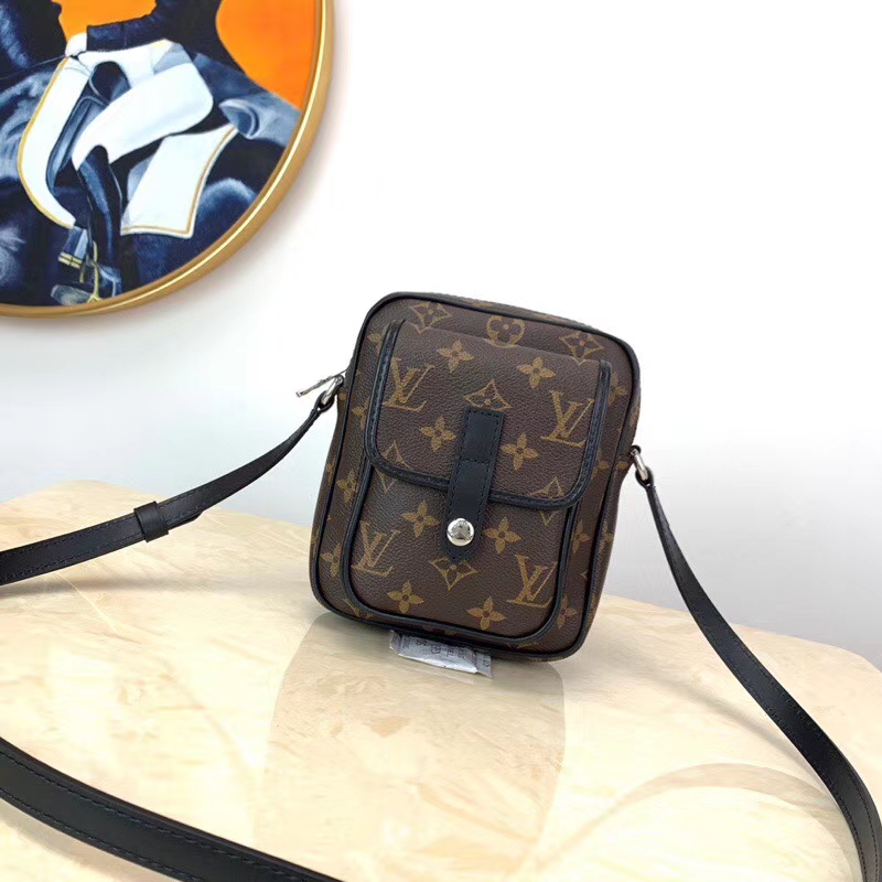 Louis Vuitton Monogram Macassar Canvas Christopher Wearable Wallet M69404