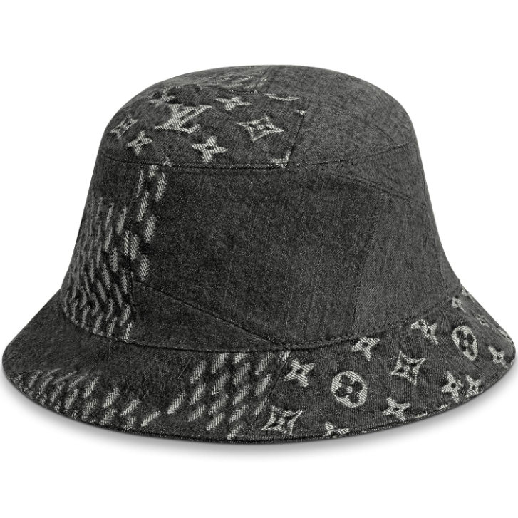 Louis Vuitton X Nigo Damier Giant Wave Monogram Sun Hat MP2746