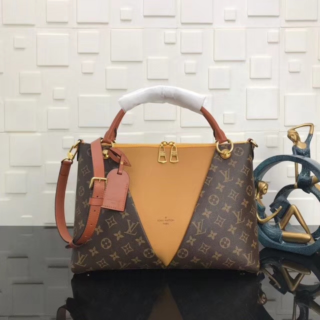 Louis Vuitton Monogram Canvas V TOTE MM M43951 Safran