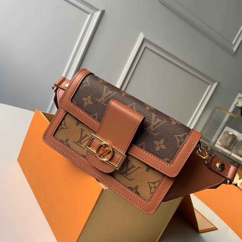 Louis Vuitton Monogram Reverse Canvas Bumbag Dauphine M44586