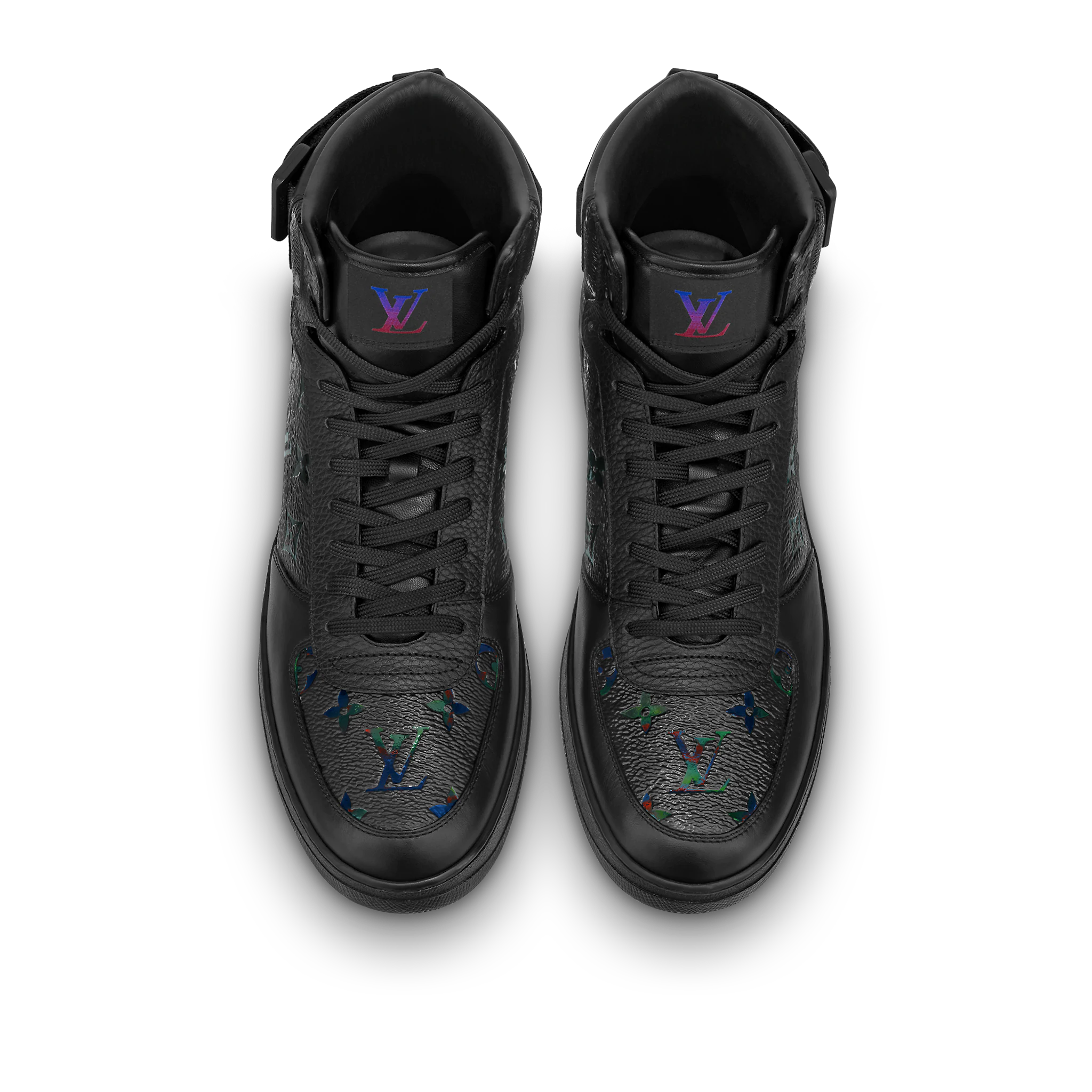 Louis Vuitton Rivoli Sneaker Boot Men in Black - Shoes 1A7W8E