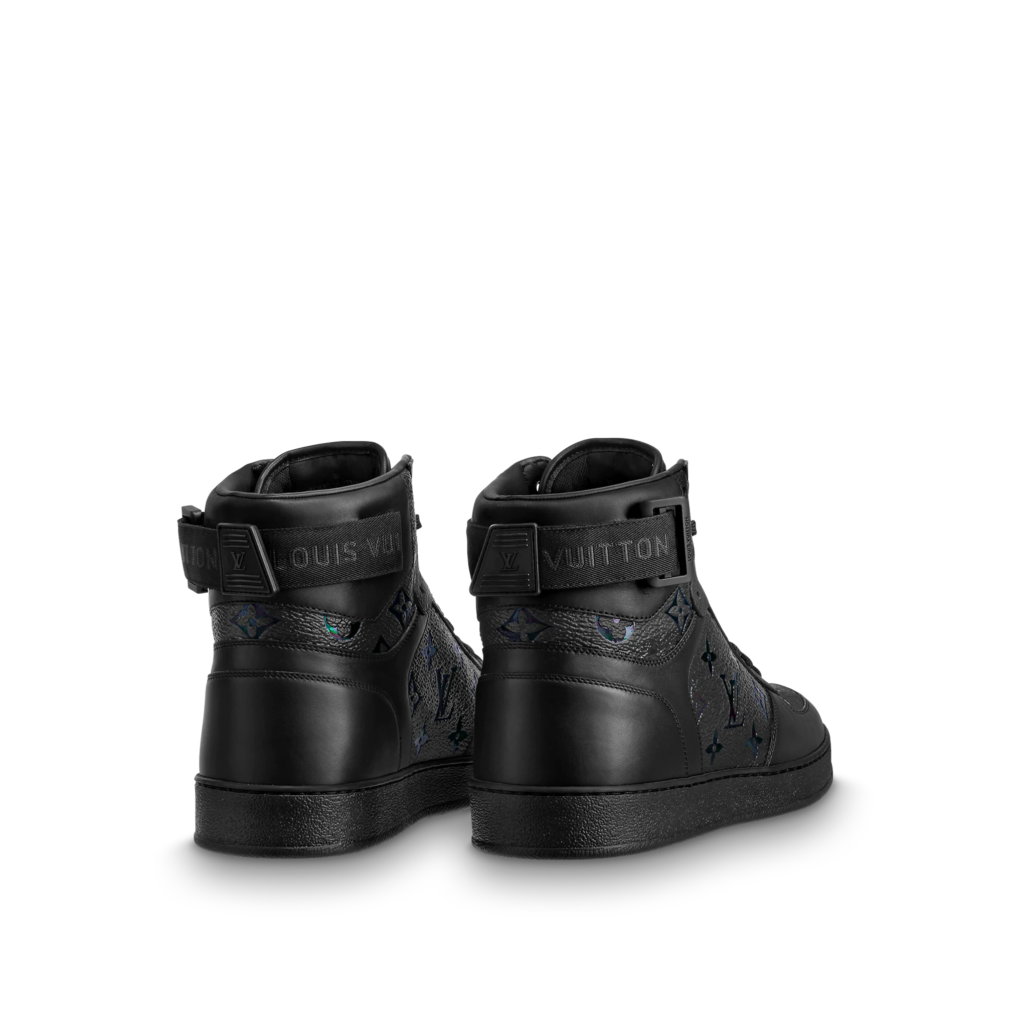 Louis Vuitton Rivoli Sneaker Boot Men in Black - Shoes 1A7W8E