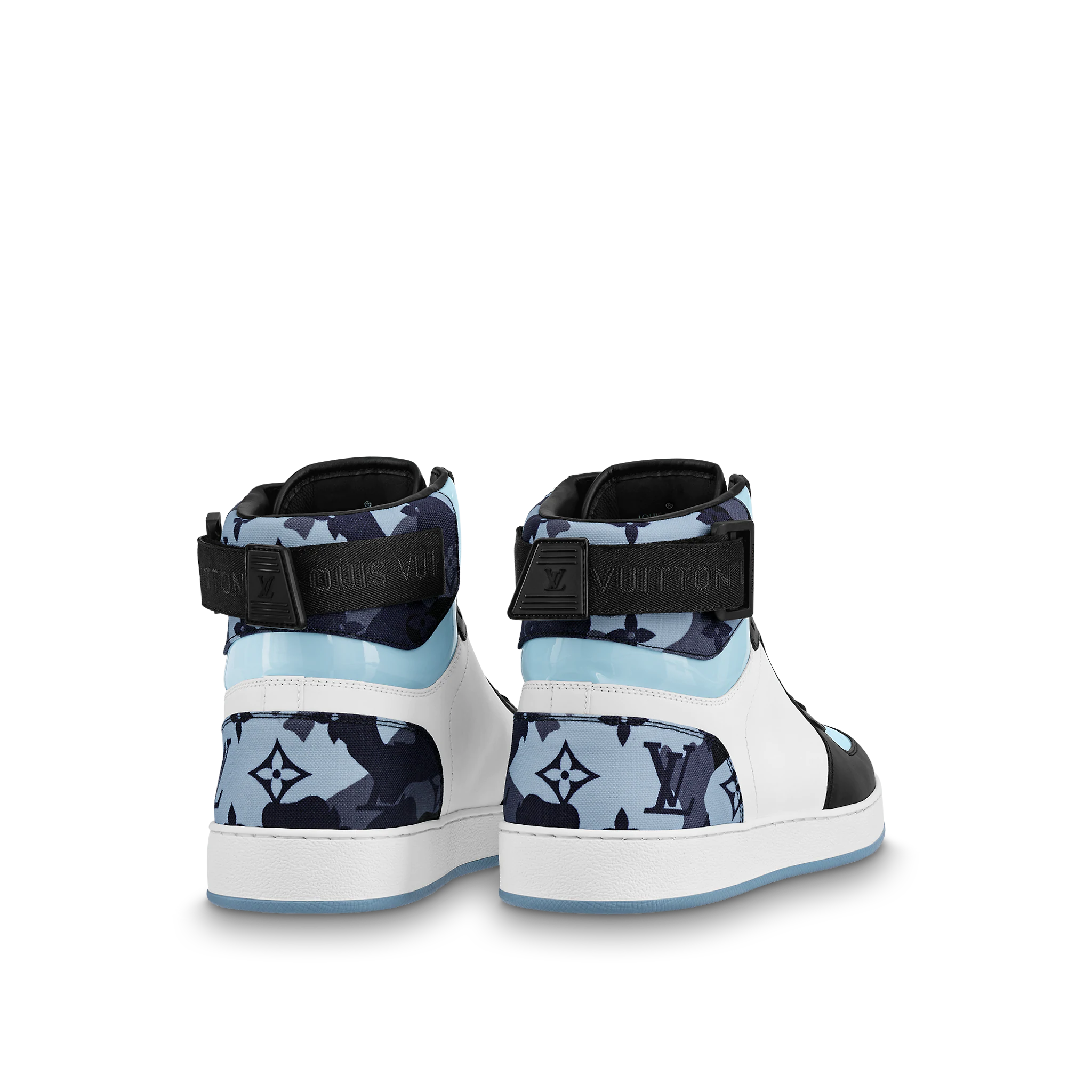 Louis Vuitton Rivoli Sneaker Boot Men in Blue - Shoes 1A8161