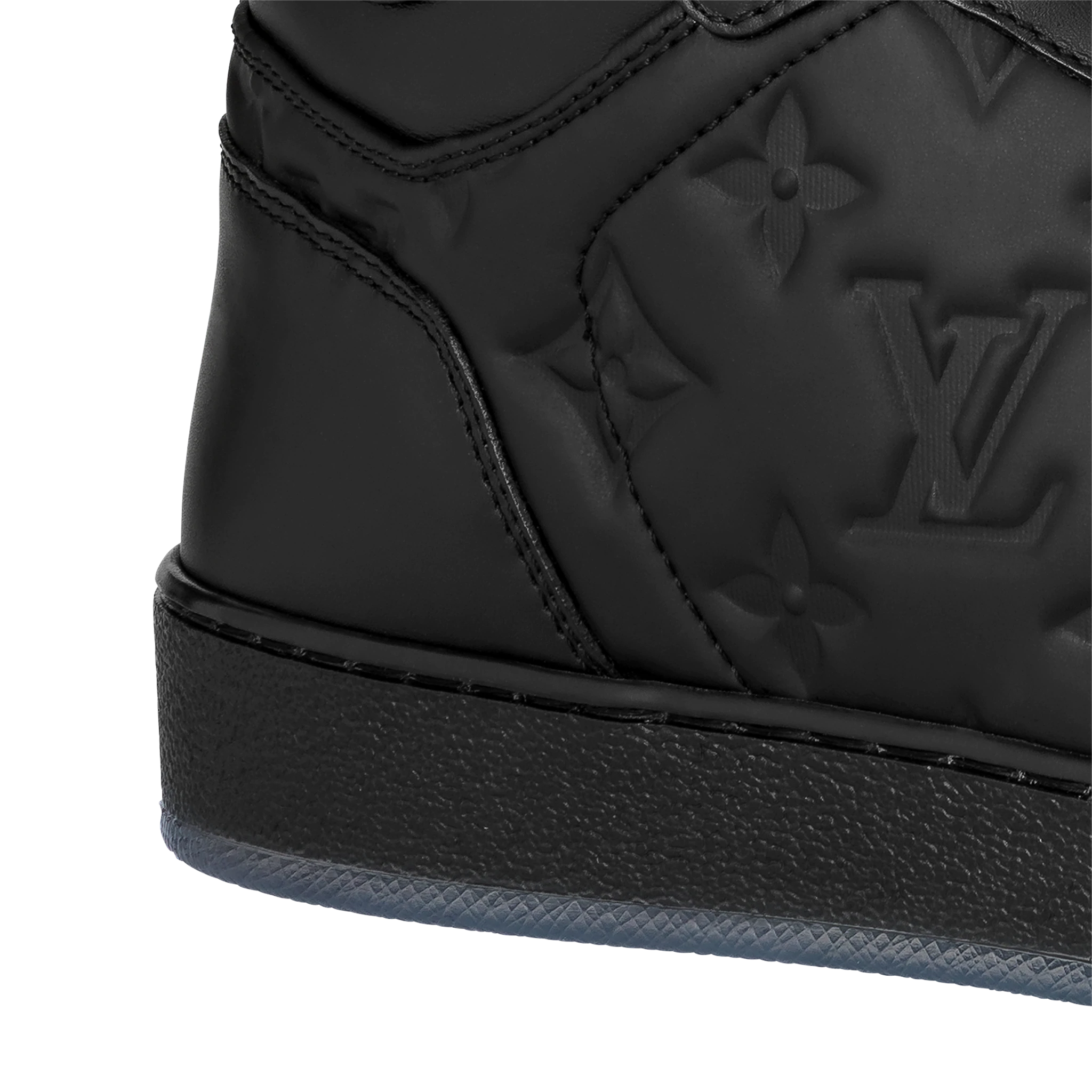 Louis Vuitton Rivoli Sneaker Boot Men in Black - Shoes 1A8K1Y