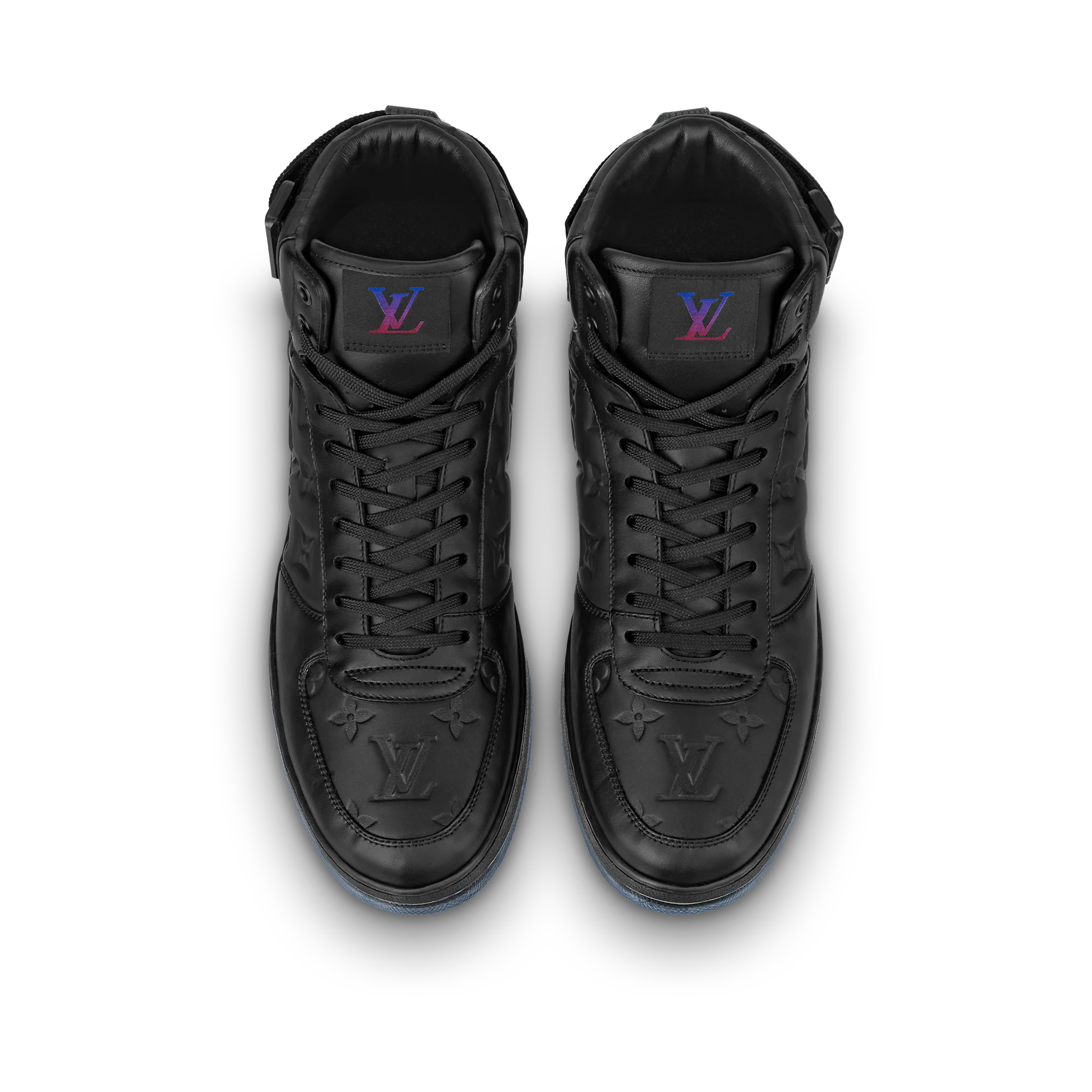 Louis Vuitton Rivoli Sneaker Boot Men in Black - Shoes 1A8K1Y