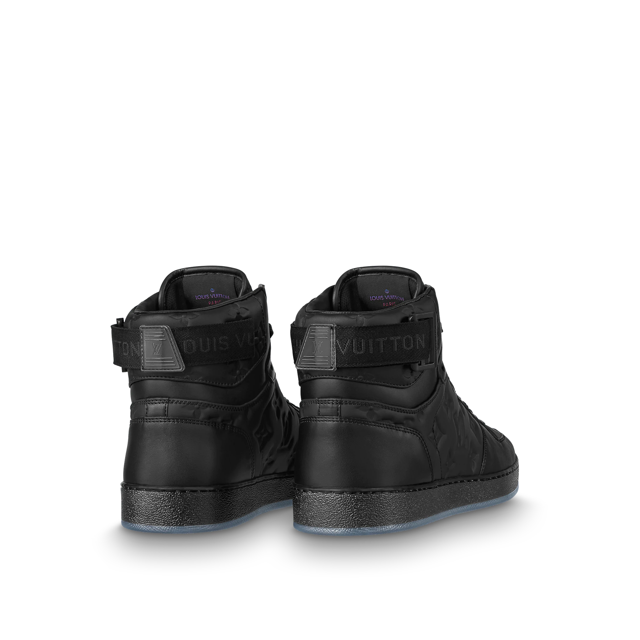 Louis Vuitton Rivoli Sneaker Boot Men in Black - Shoes 1A8K1Y