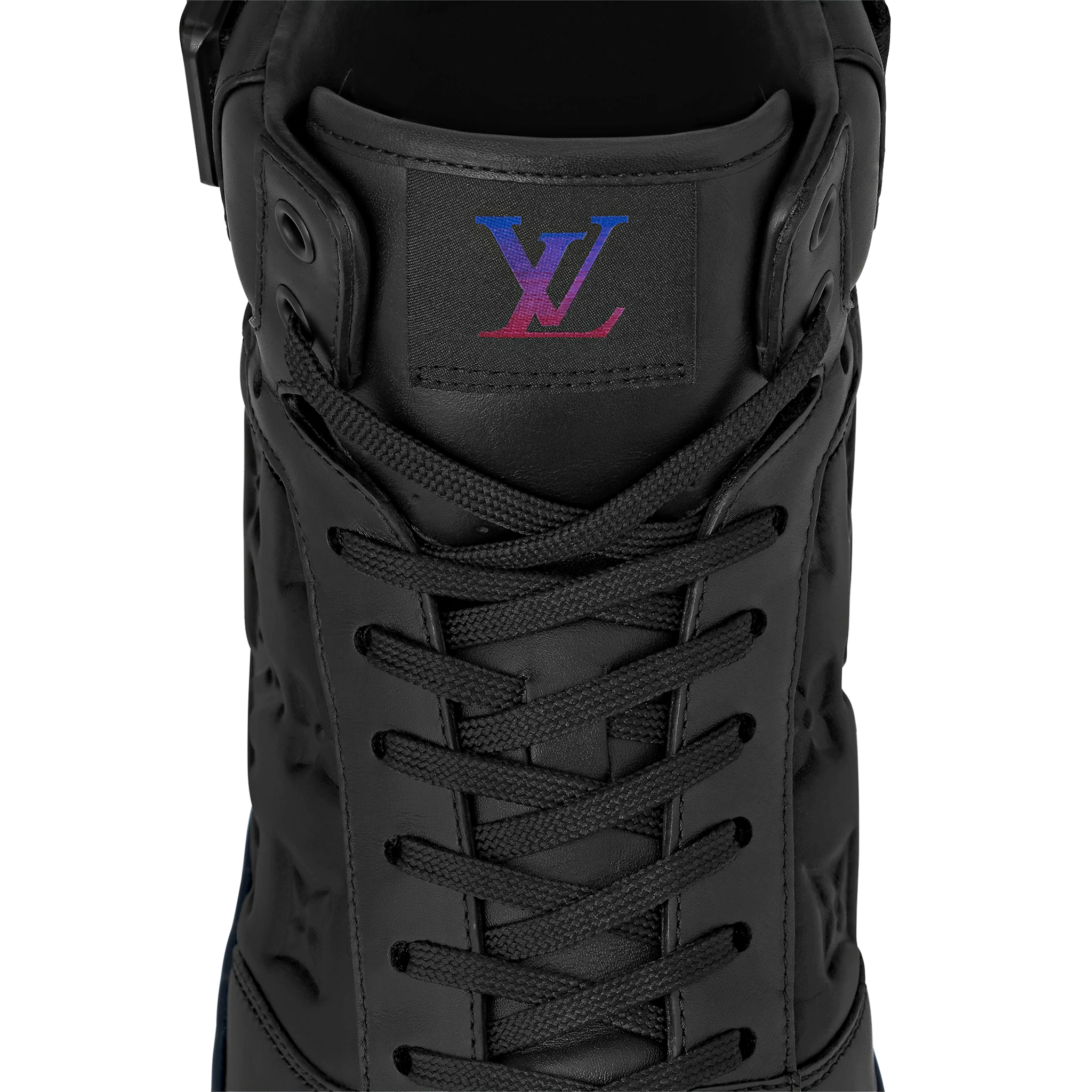 Louis Vuitton Rivoli Sneaker Boot Men in Black - Shoes 1A8K1Y