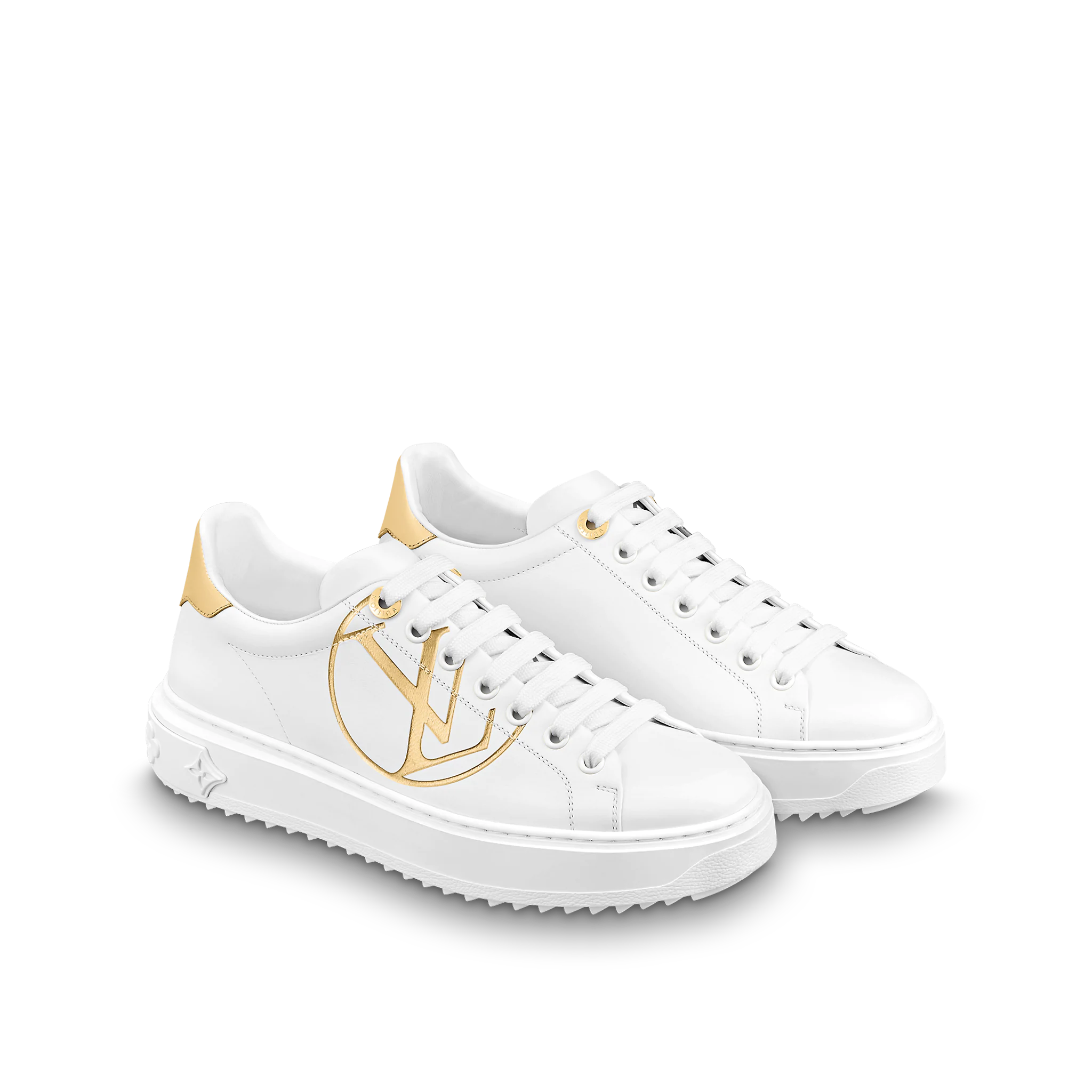 Louis Vuitton Time Out Sneaker in Gold - Shoes 1A8NIH
