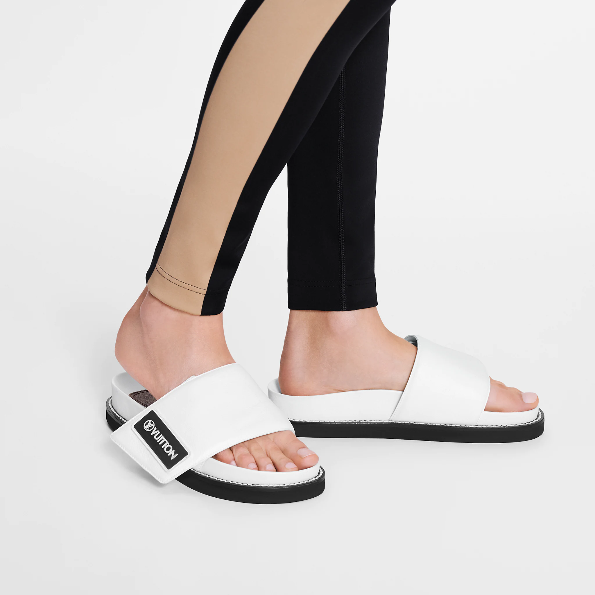 Louis Vuitton Lv Sunset Flat Comfort Mule Women in White - Shoes 1A93ST