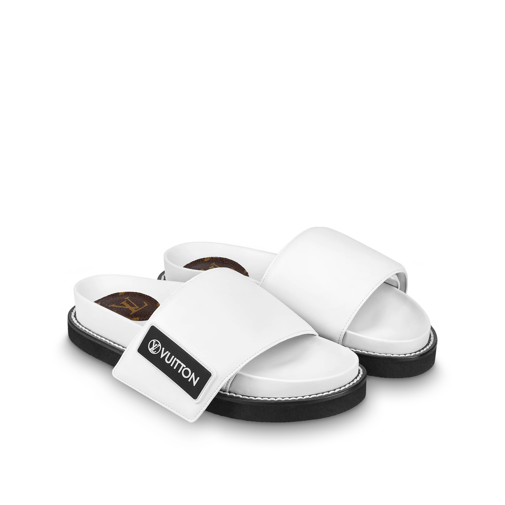 Louis Vuitton Lv Sunset Flat Comfort Mule Women in White - Shoes 1A93ST