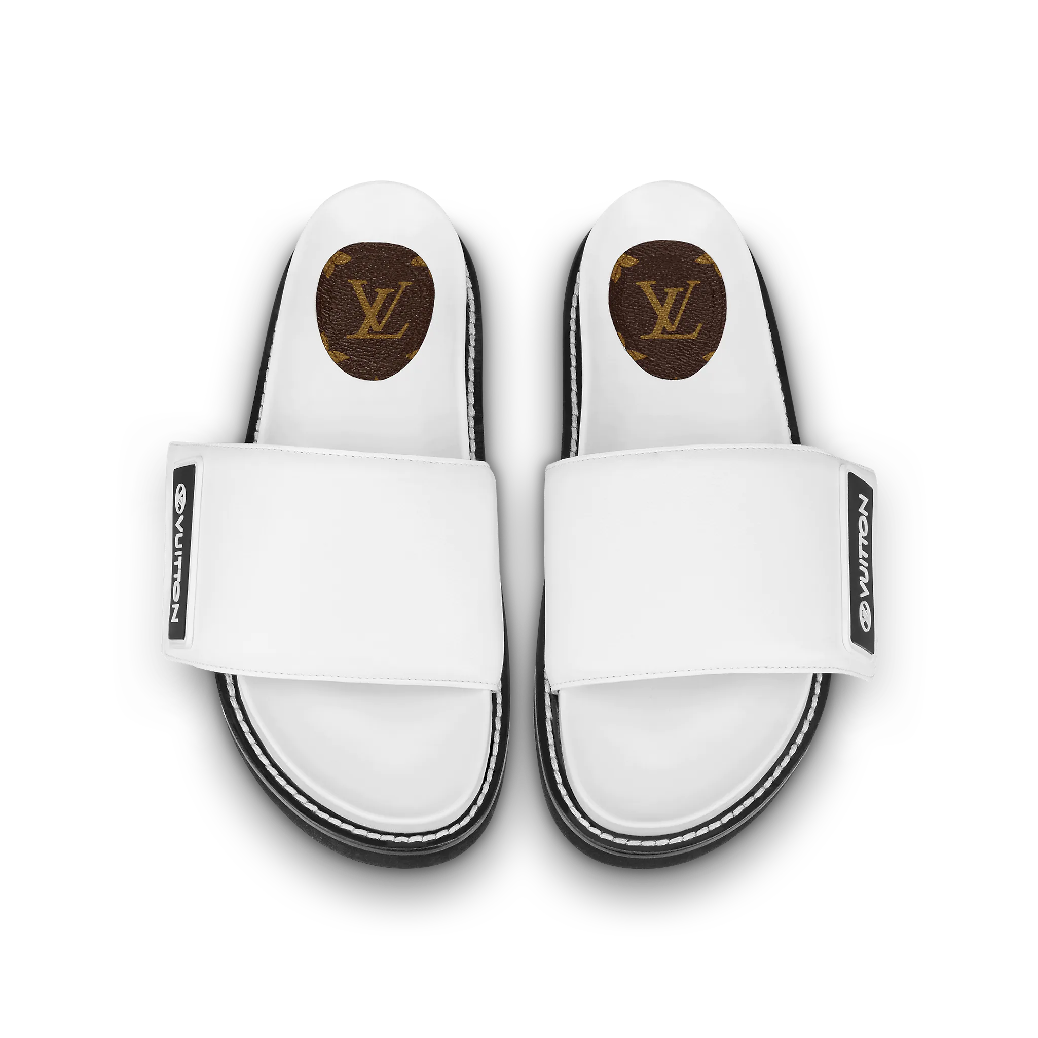 Louis Vuitton Lv Sunset Flat Comfort Mule Women in White - Shoes 1A93ST