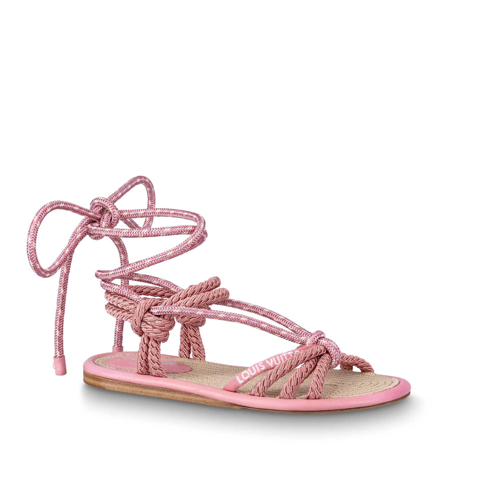 Louis Vuitton Maia Flat Sandal in Pink - Women Shoes 1A9C5T