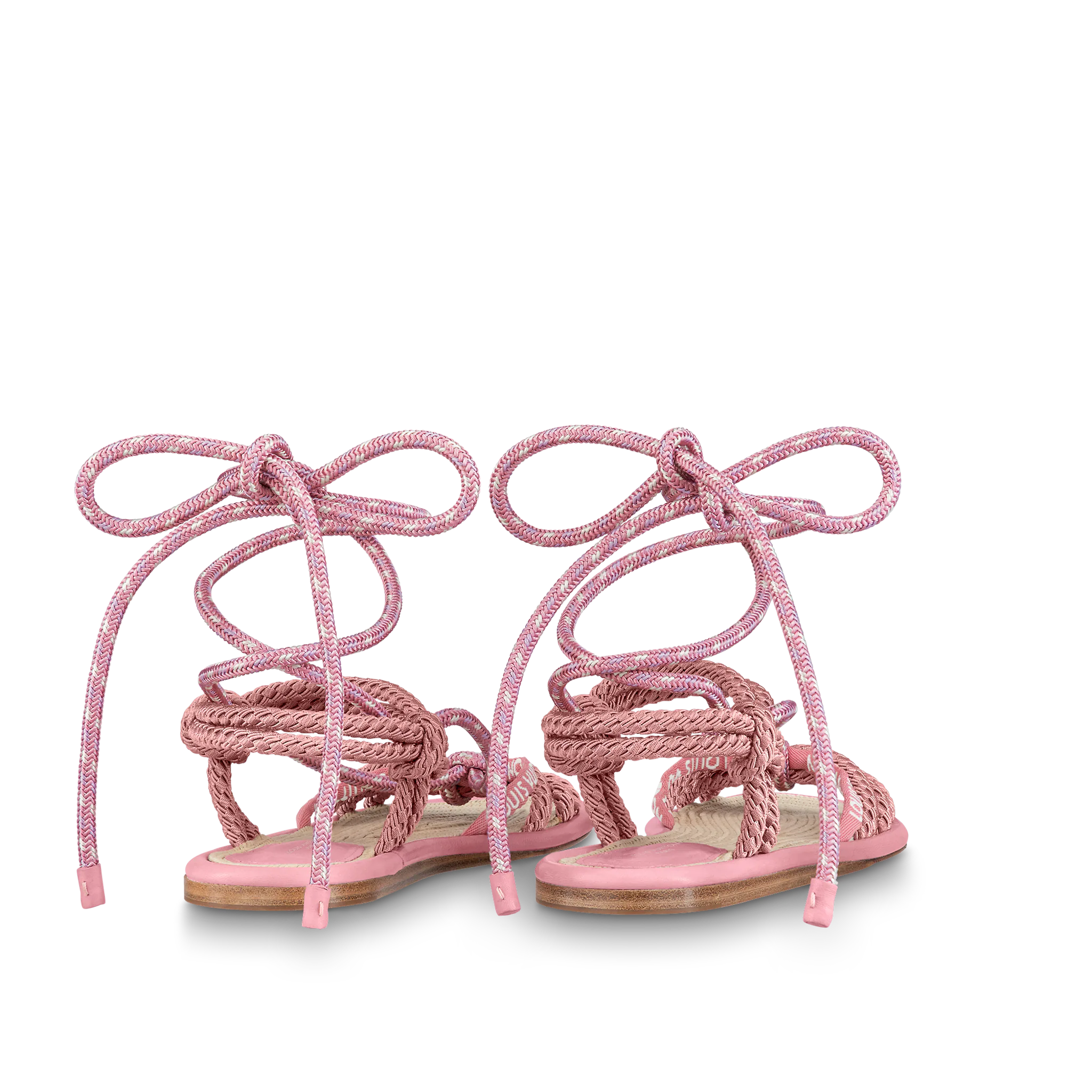 Louis Vuitton Maia Flat Sandal in Pink - Women Shoes 1A9C5T