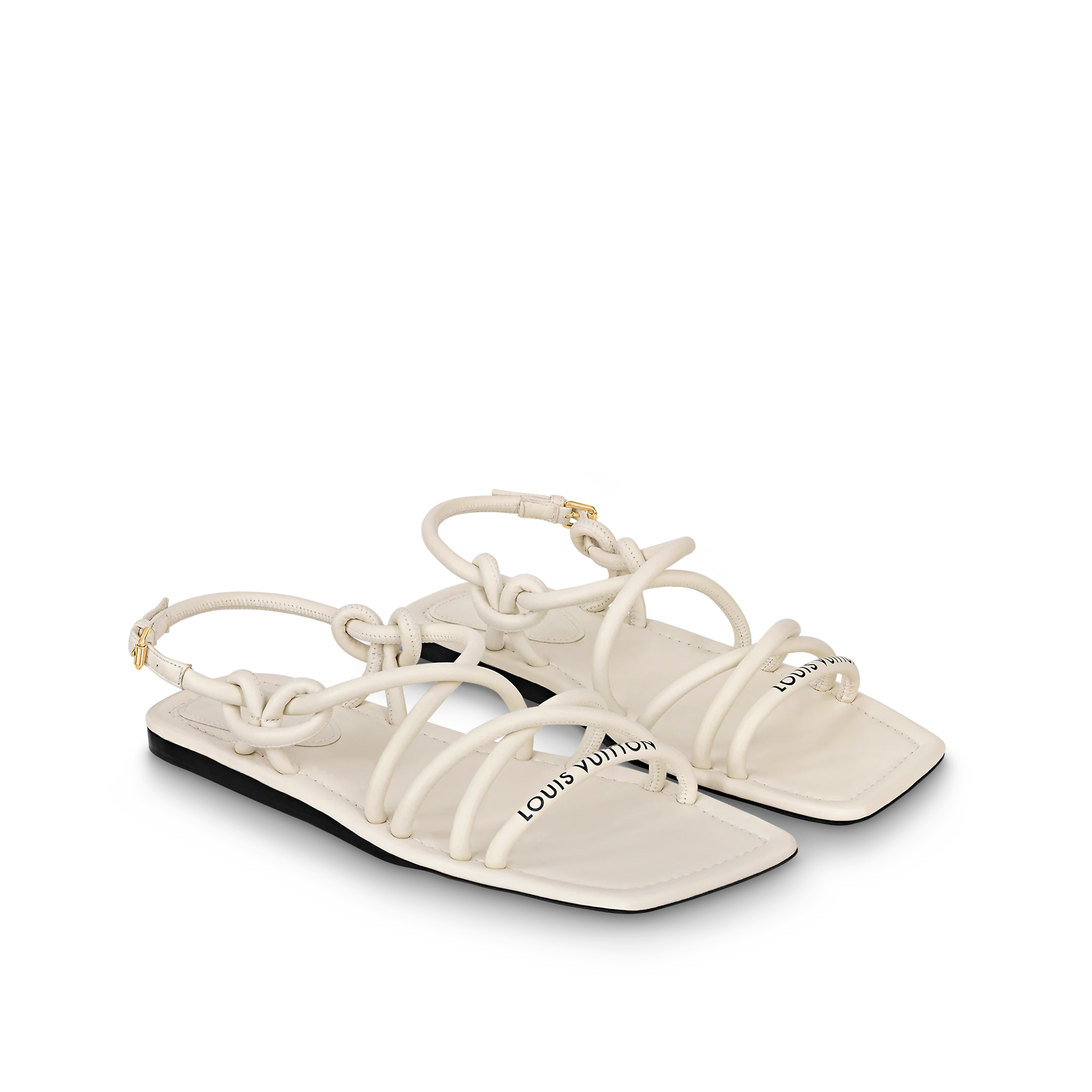 Louis Vuitton Nova Flat Sandal Women in Ecru - Shoes 1A9CZK
