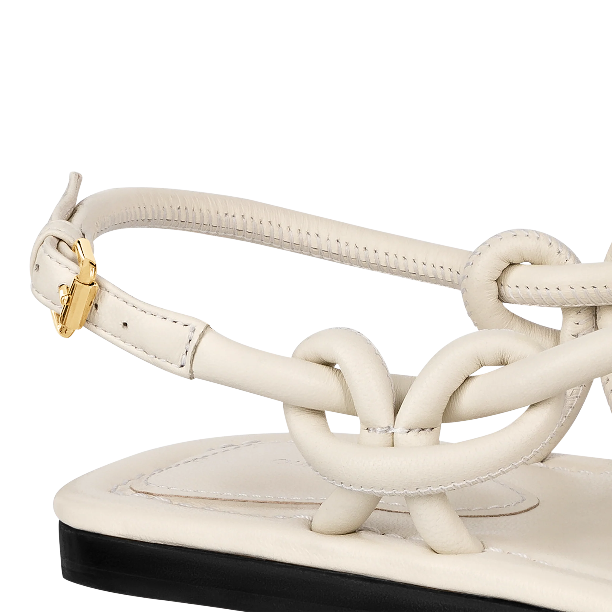 Louis Vuitton Nova Flat Sandal Women in Ecru - Shoes 1A9CZK