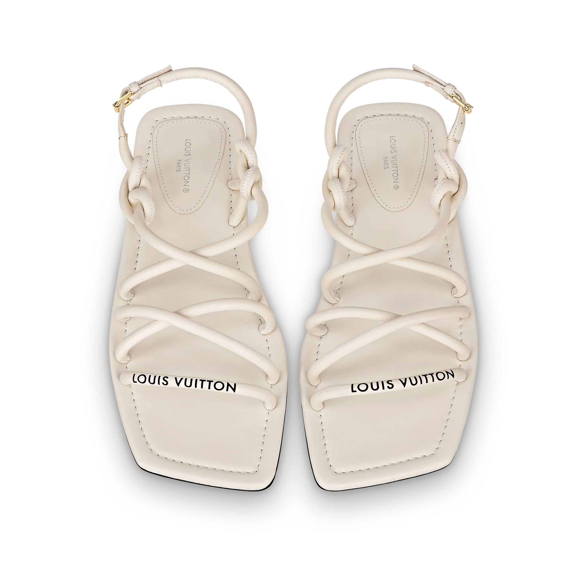 Louis Vuitton Nova Flat Sandal Women in Ecru - Shoes 1A9CZK