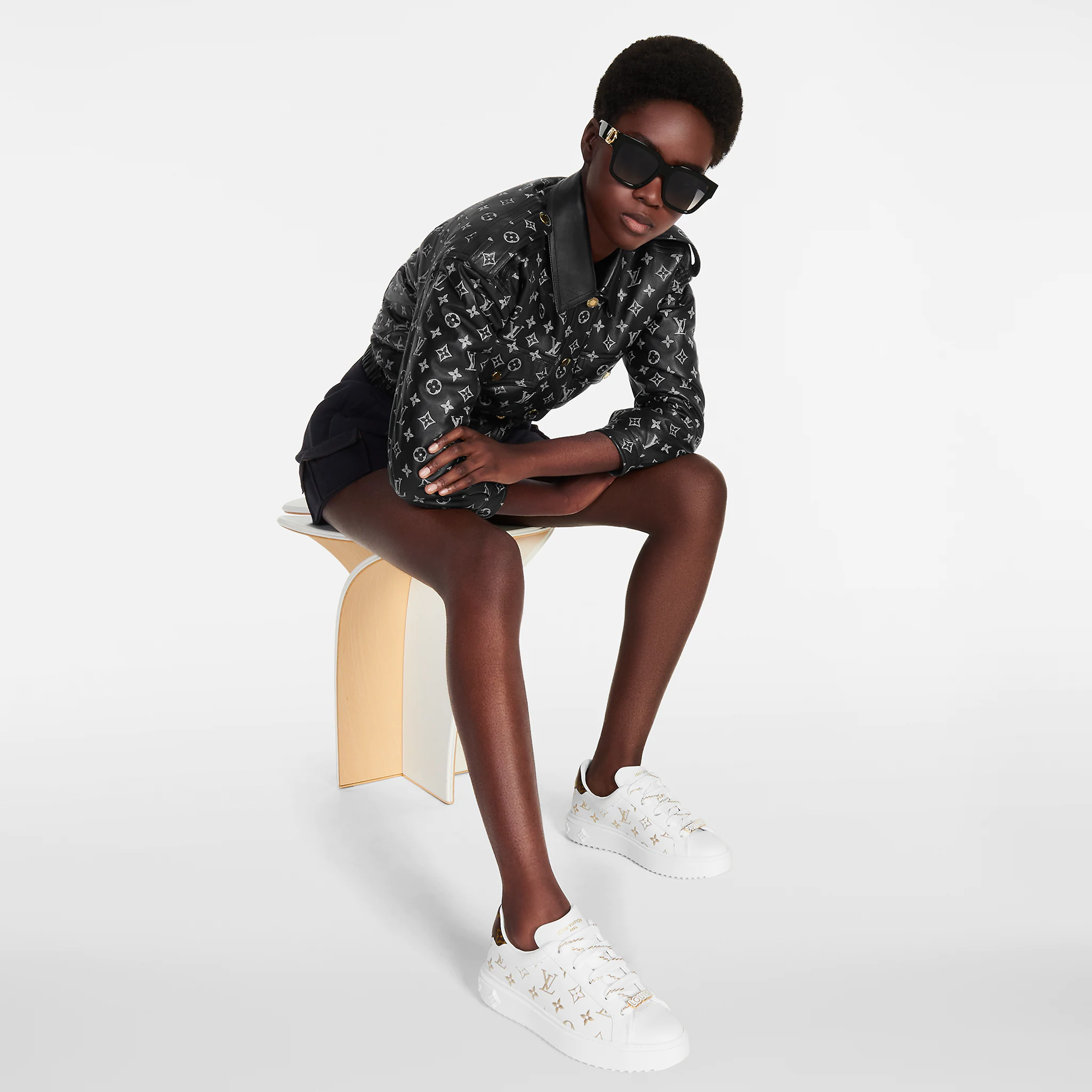 Louis Vuitton Time Out Sneaker in Gold - Women - Shoes 1A9HAX