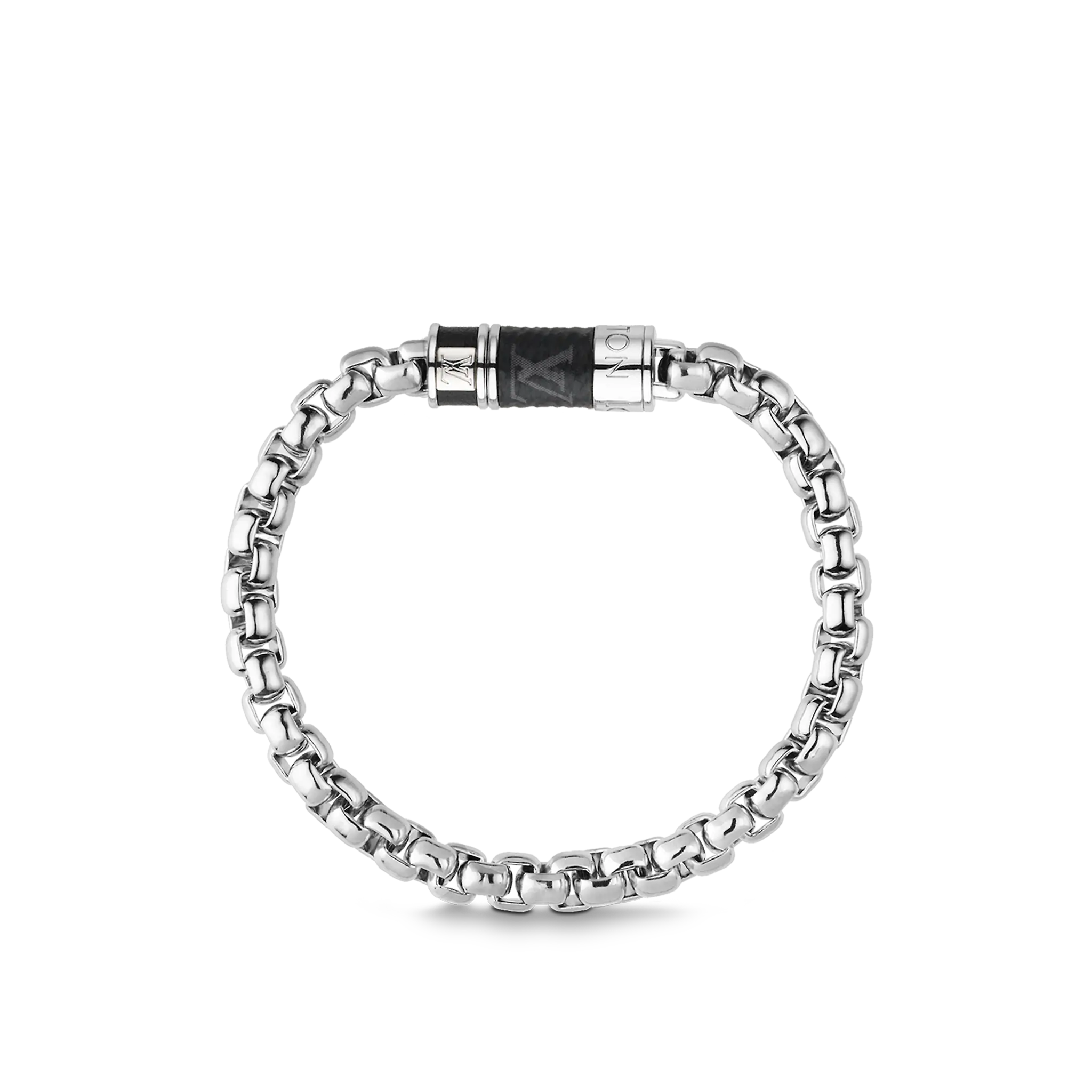 Louis Vuitton Monogram Chain Bracelet in Grey - Accessories M62592 M63107