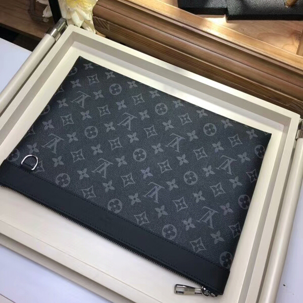 Louis Vuitton Monogram Eclipse Canvas Pochette Apollo M62291