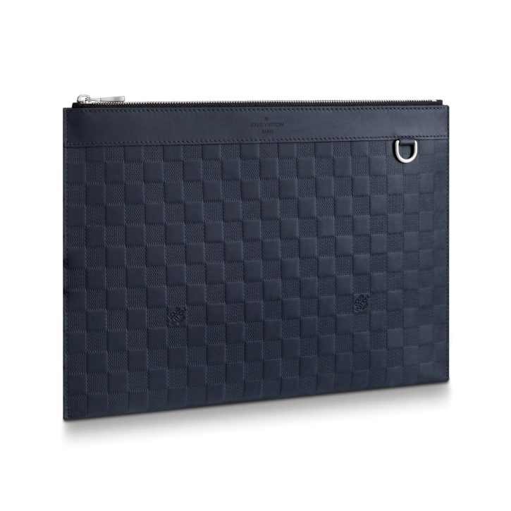 Louis Vuitton Damier Infini Leather Pochette Apollo N60116 Astral