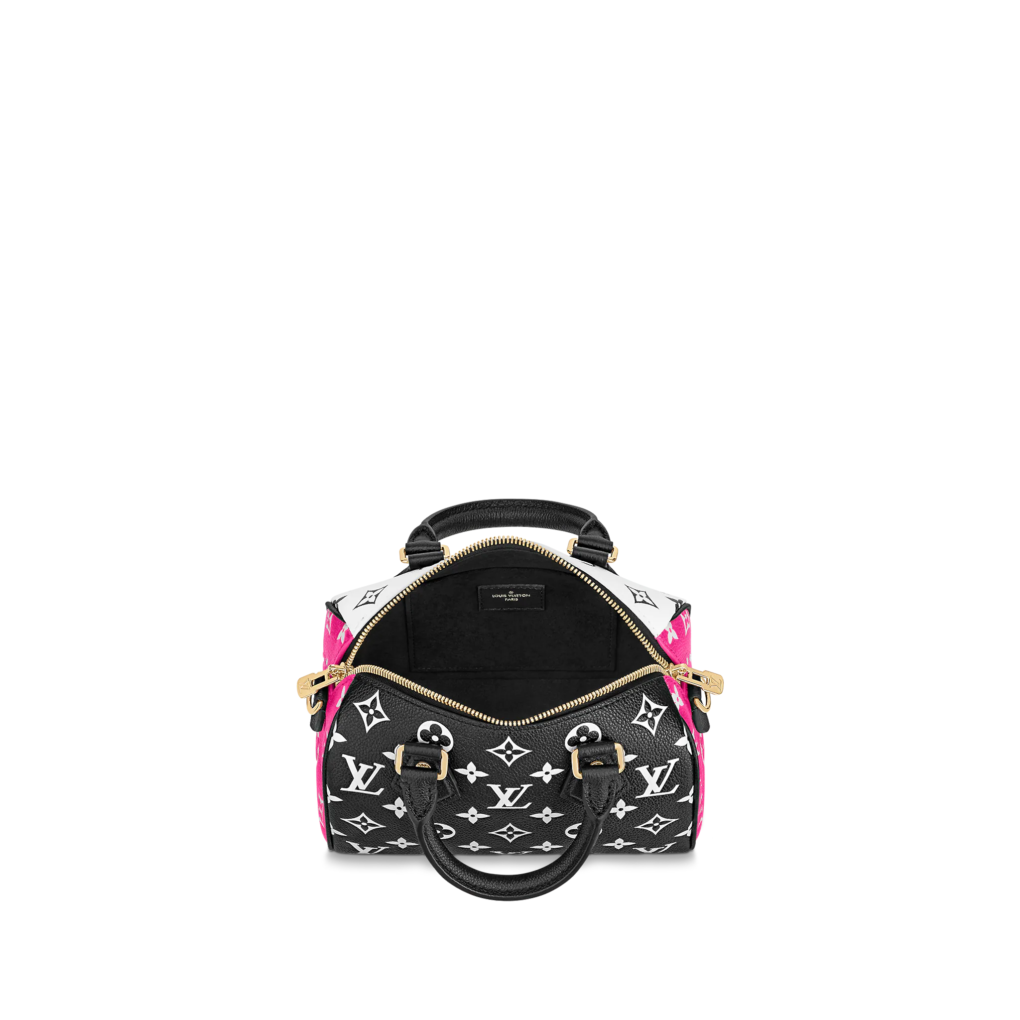 Louis Vuitton Speedy Bandoulière 20 Monogram Empreinte Leather - Women - Handbags M46088