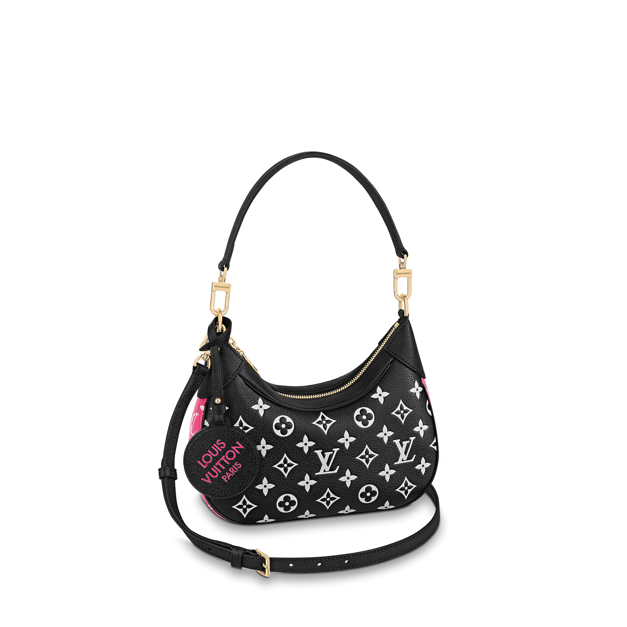 Louis Vuitton Bagatelle Monogram Empreinte Leather Black / White - Women - Handbags M46091 Louis Vuitton Bagatelle Monogram Empreinte Leather Black / White - Women - Handbags M46091