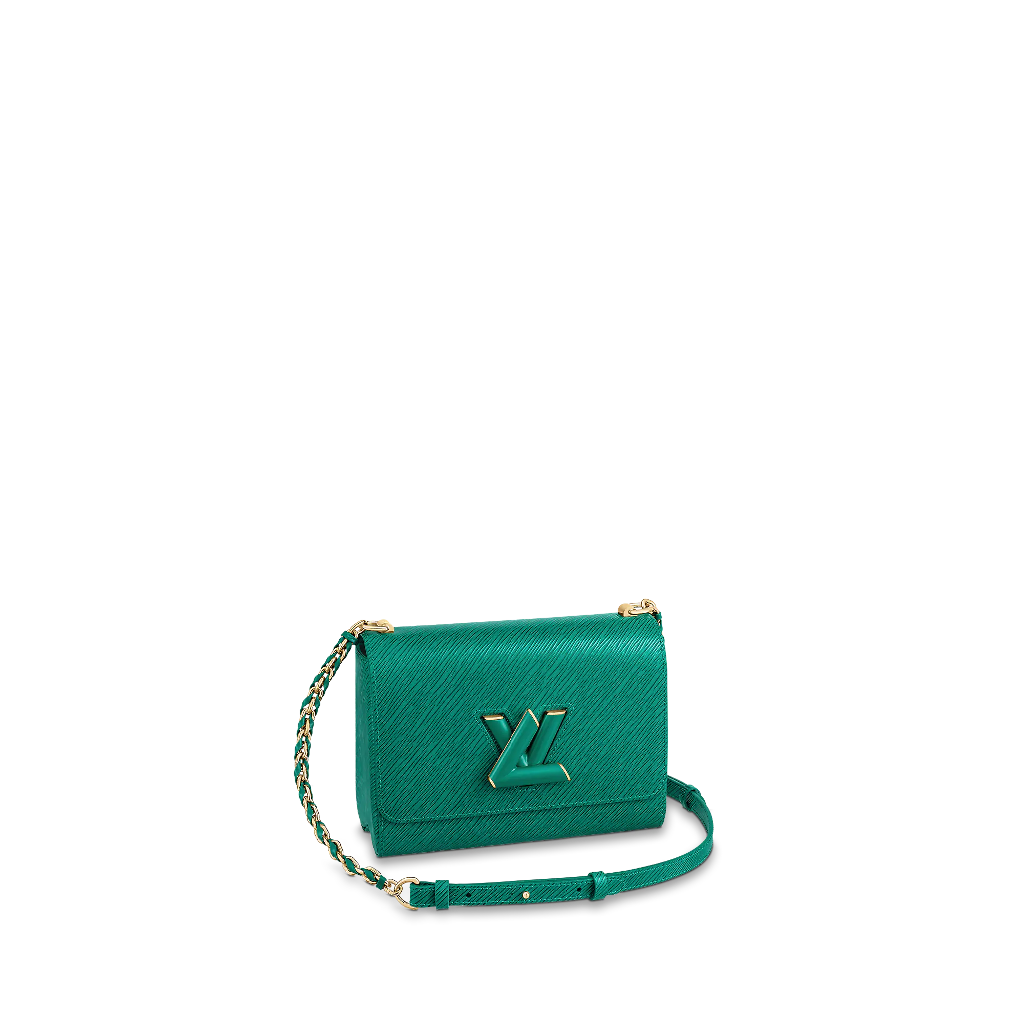 Louis Vuitton Twist MM Epi Leather in Emeraude - Women - Handbags M57977