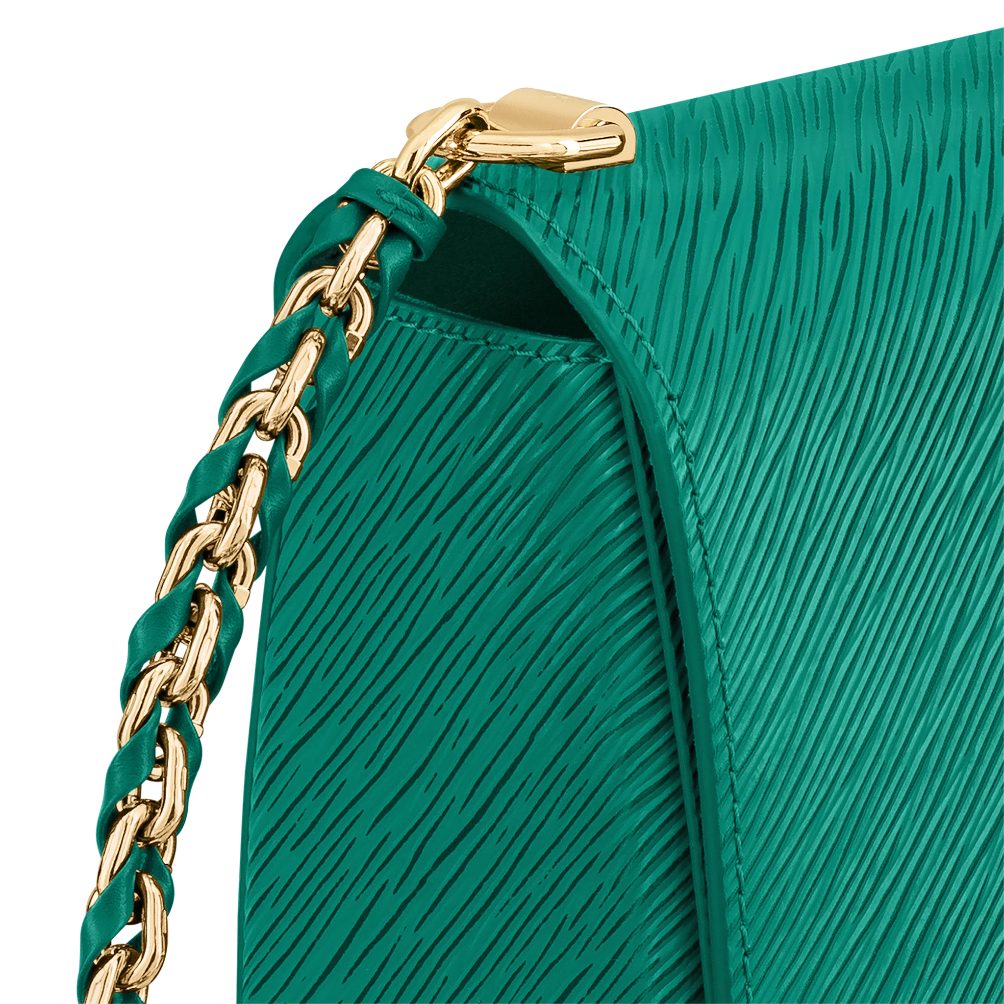 Louis Vuitton Twist MM Epi Leather in Emeraude - Women - Handbags M57977