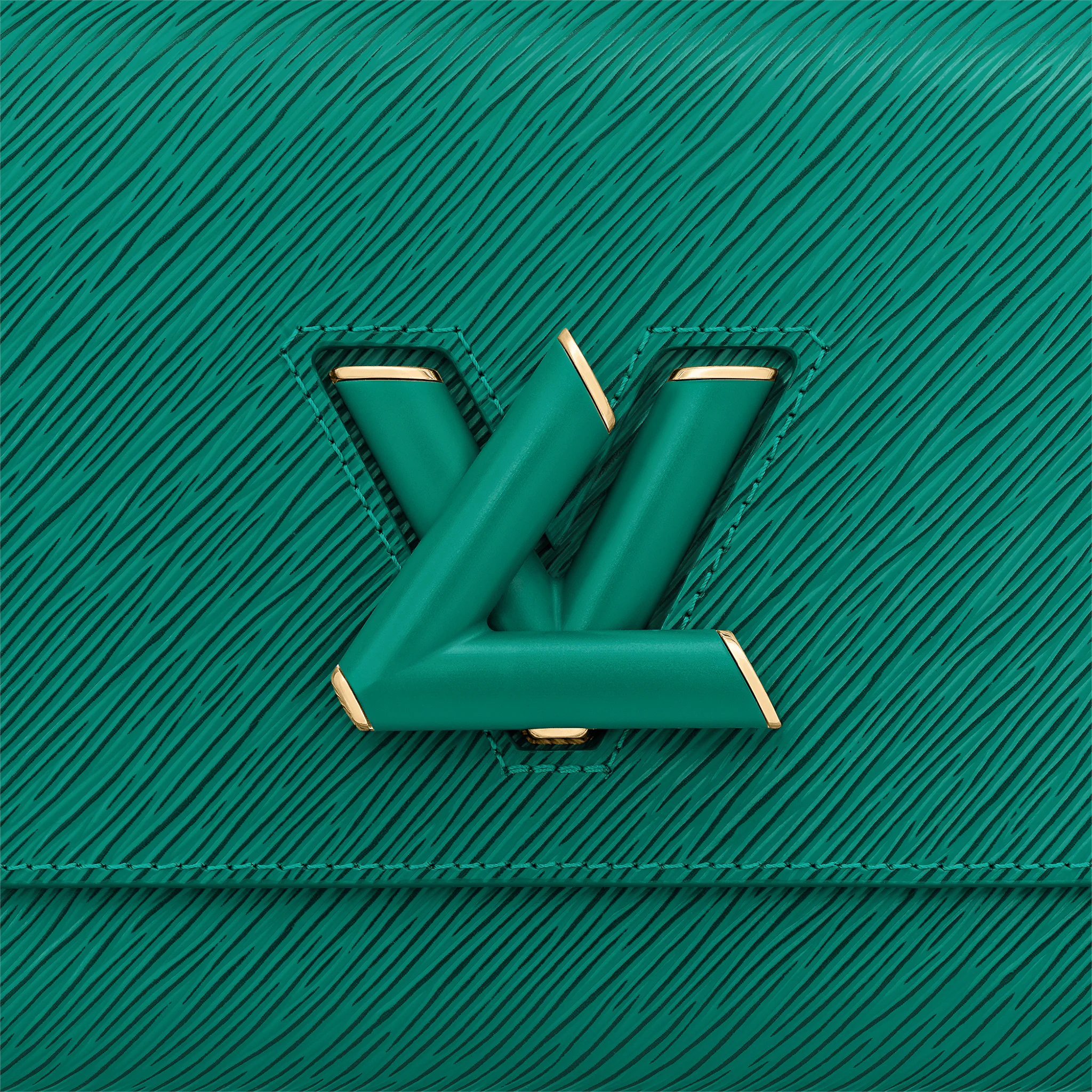 Louis Vuitton Twist MM Epi Leather in Emeraude - Women - Handbags M57977