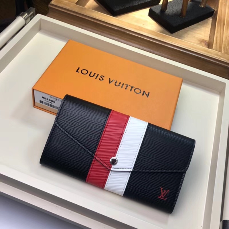 Louis Vuitton Epi Leather Sarah Wallet M62985 Noir