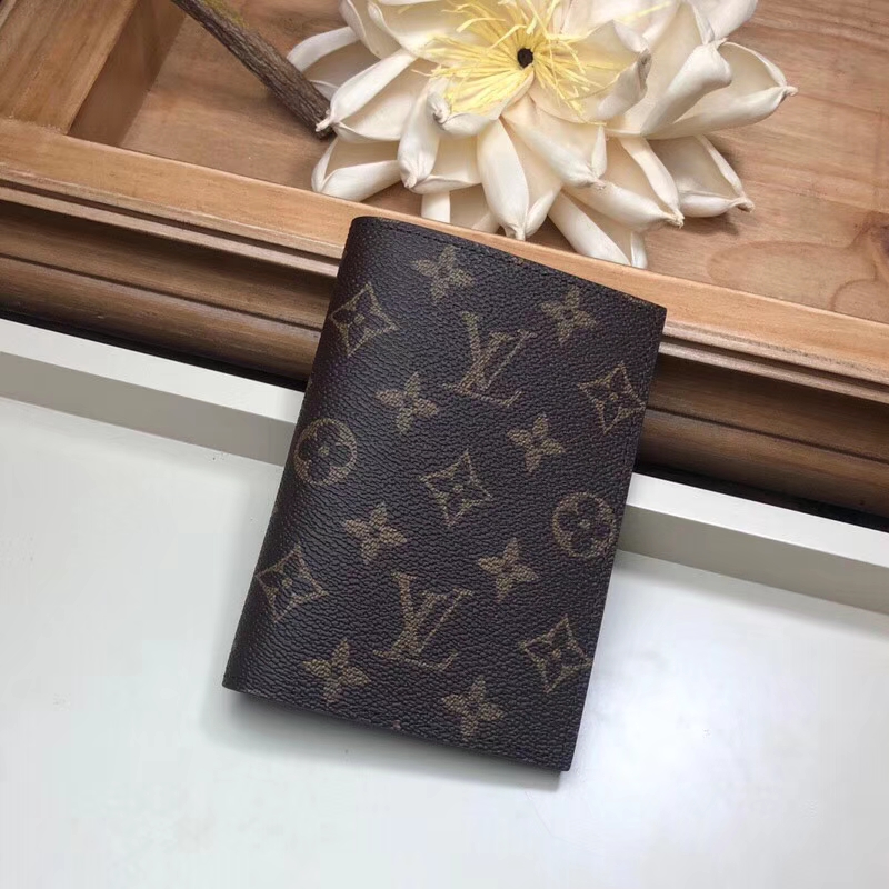 Louis Vuitton Passport Cover Monogram Canvas in Brown - Women - Travel M64502
