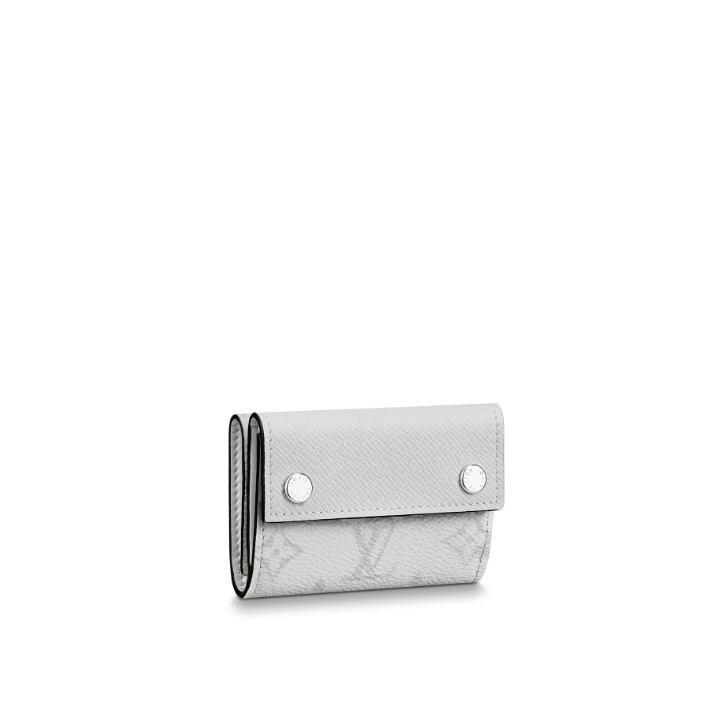 Louis Vuitton Taigarama Discovery Compact Wallet Men M67621 White