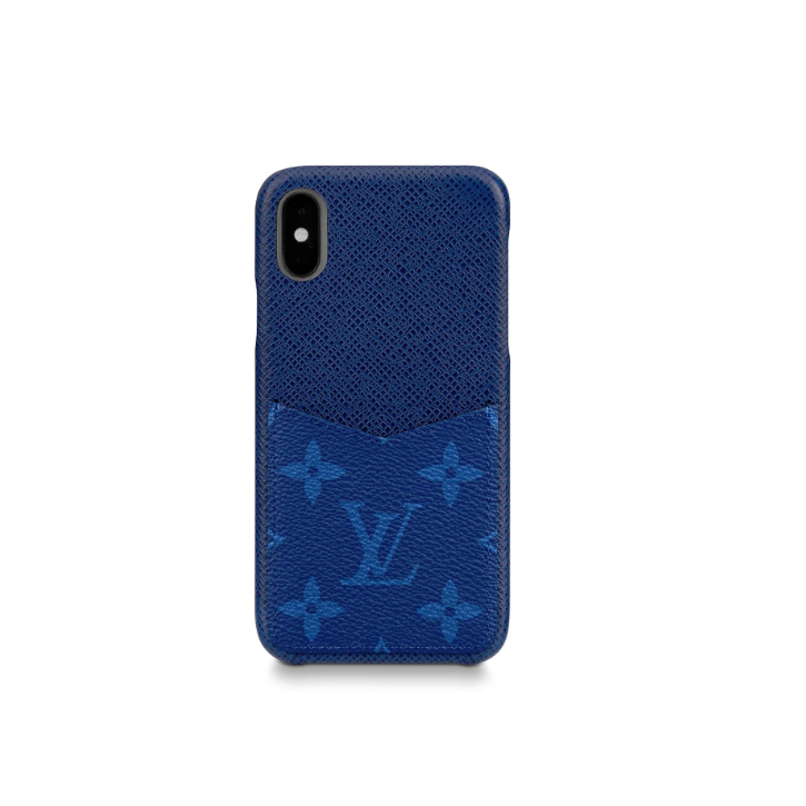 Louis Vuitton Taigarama iPhone XS Bumper M67680 Cobalt