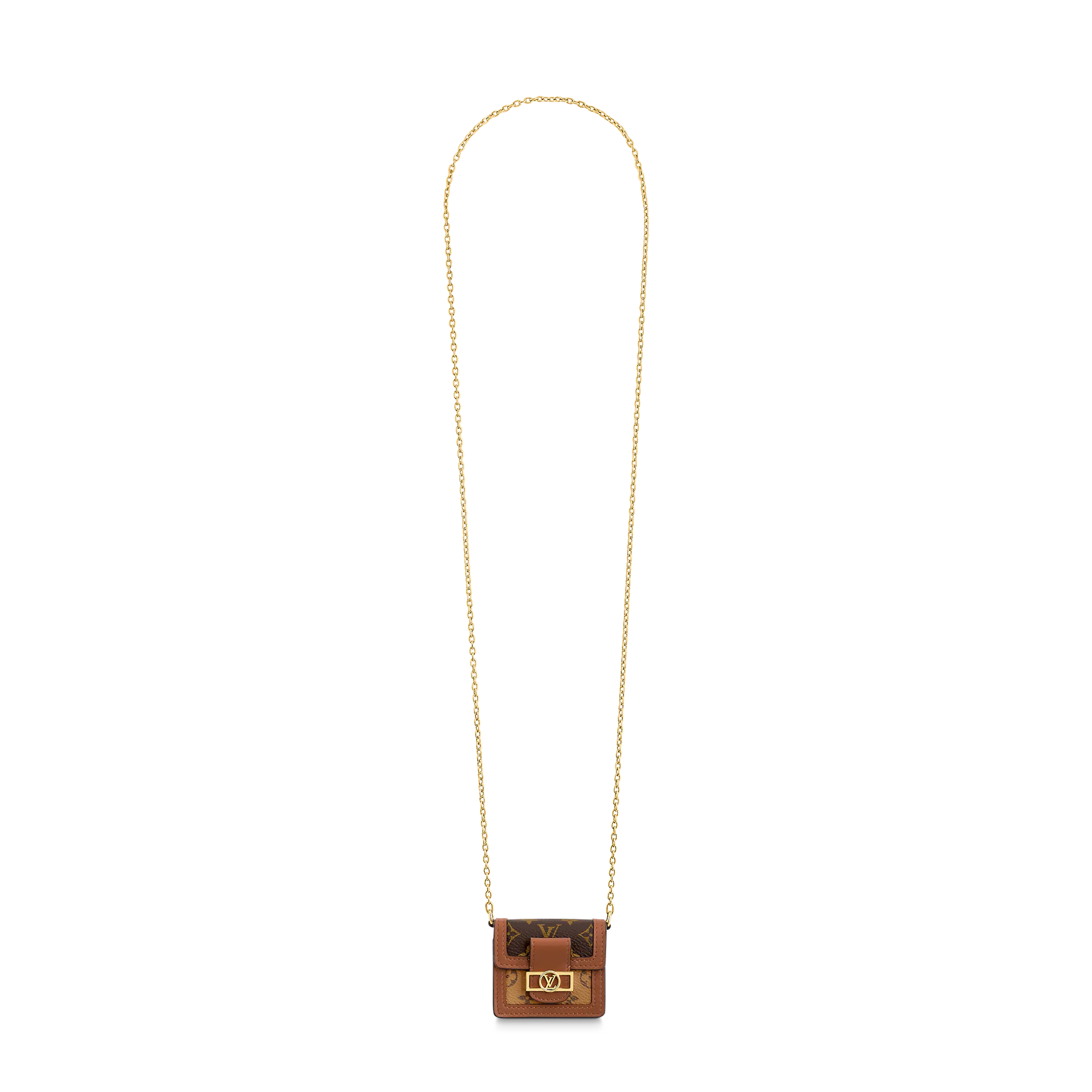 Louis Vuitton Monogram Dauphine Micro Bag for Earphones M80250