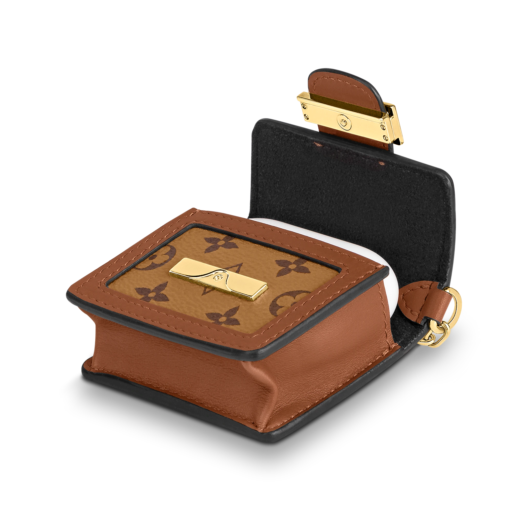 Louis Vuitton Monogram Dauphine Micro Bag for Earphones M80250