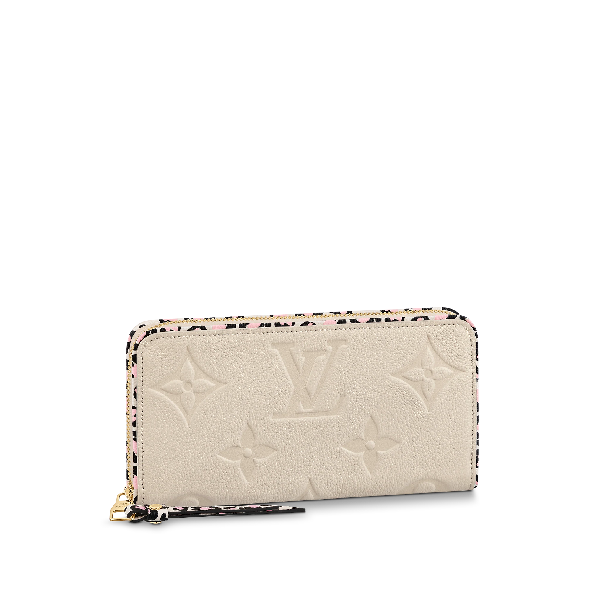 Louis Vuitton Zippy Wallet Monogram Empreinte Leather in Crème Beige- Small Leather Goods M80685 Louis Vuitton Zippy Wallet Monogram Empreinte Leather in Crème Beige- Small Leather Goods M80685